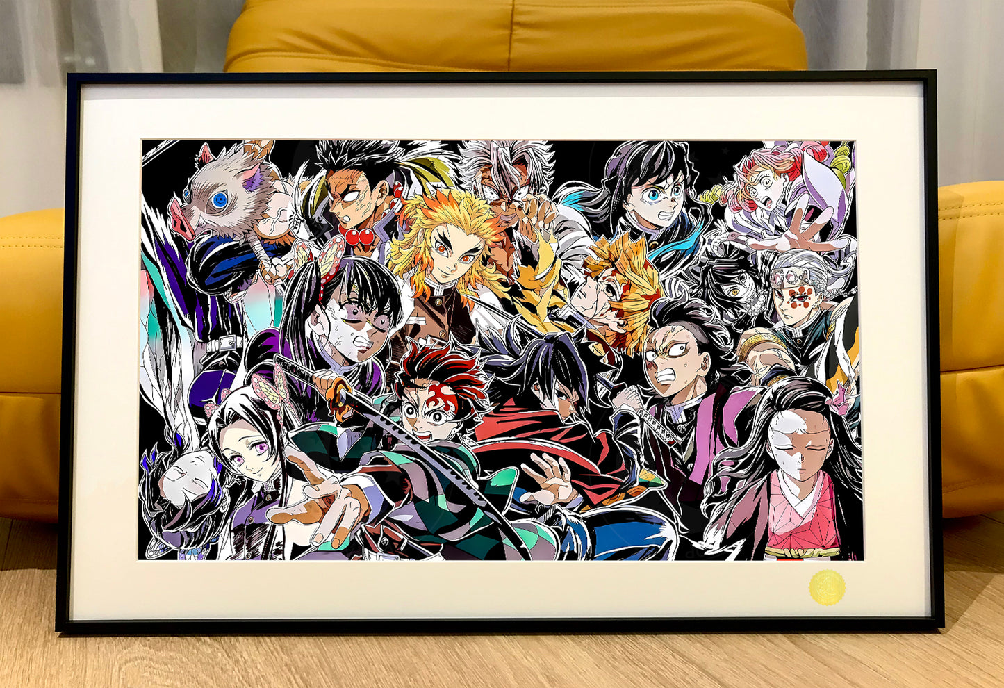Xing Kong Studio - Infinity Castle All Characters Poster Frame
