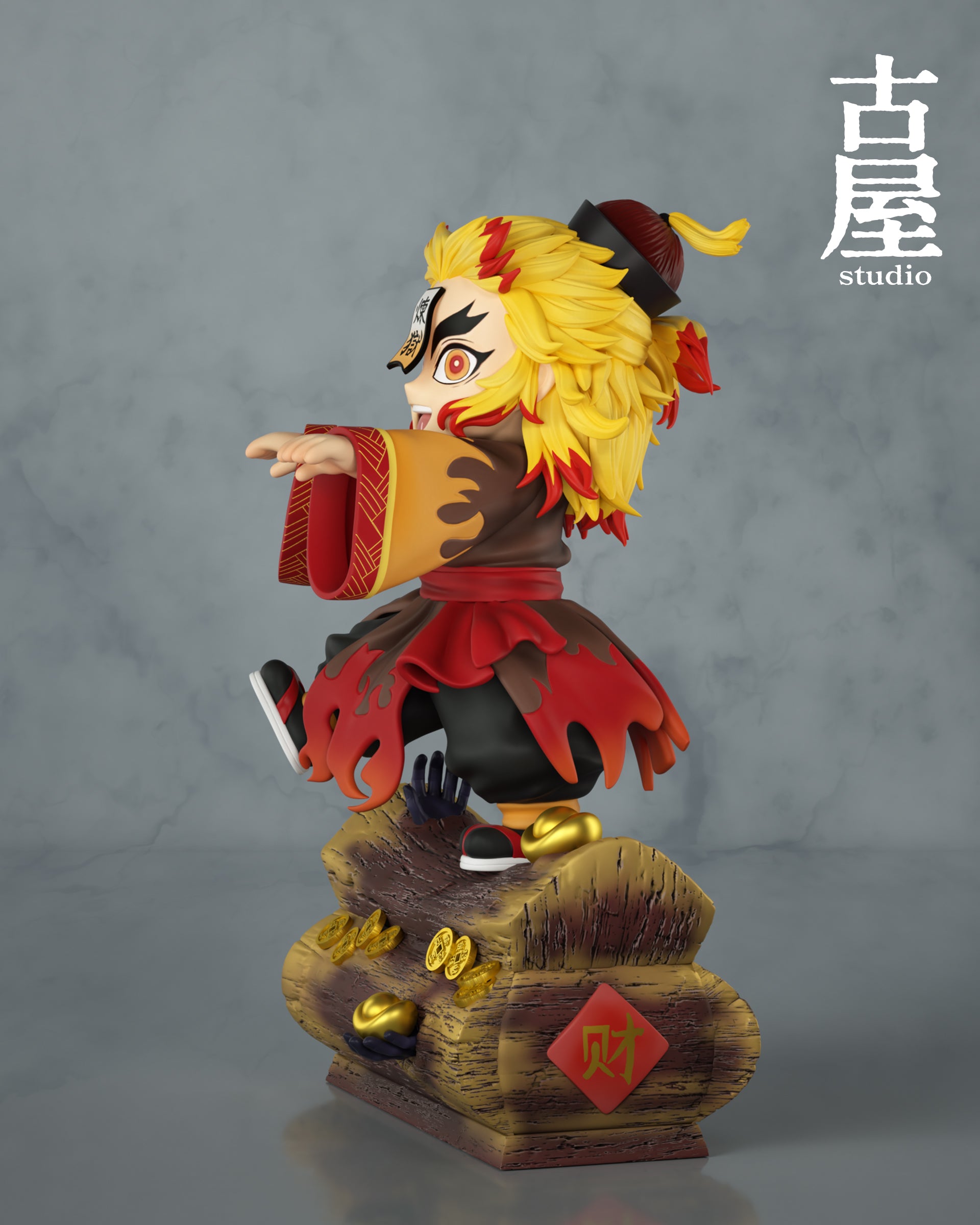 Guwu Studio - Promotion and Fortune Kyojuro Rengoku Little Zombie [2 Variants]