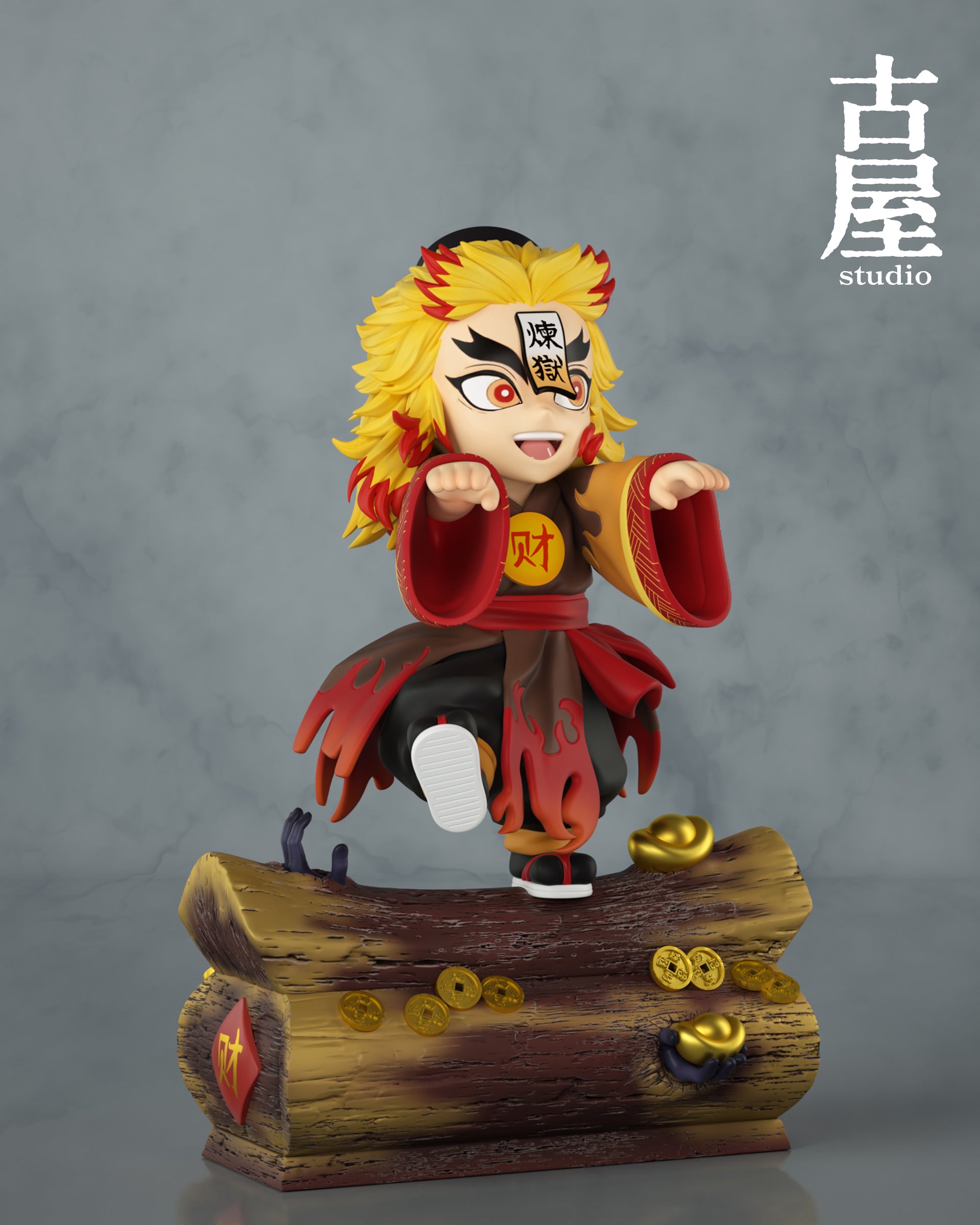 Guwu Studio - Promotion and Fortune Kyojuro Rengoku Little Zombie [2 Variants]