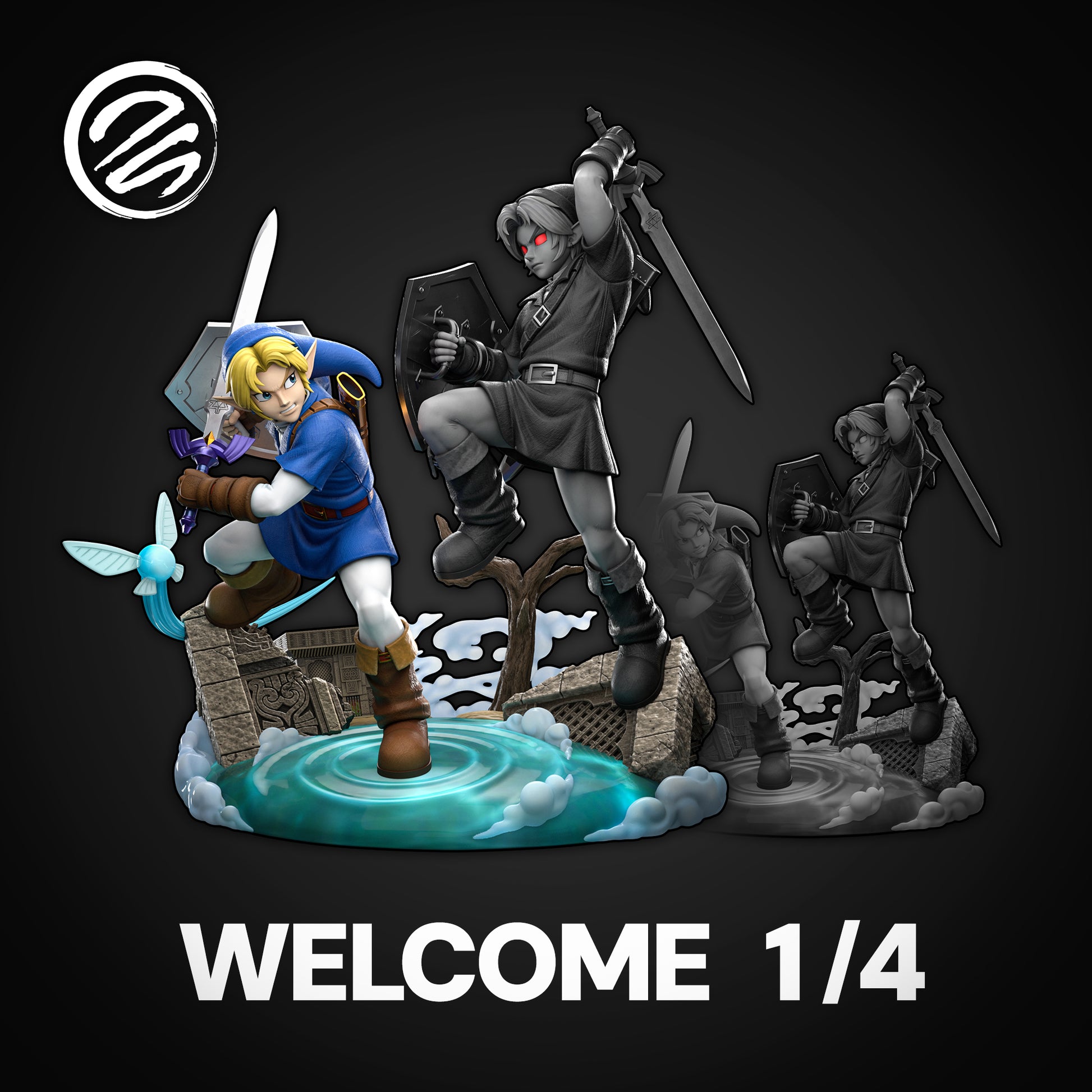 Dream Studio - Link Vs Dark Link [4 Variants]