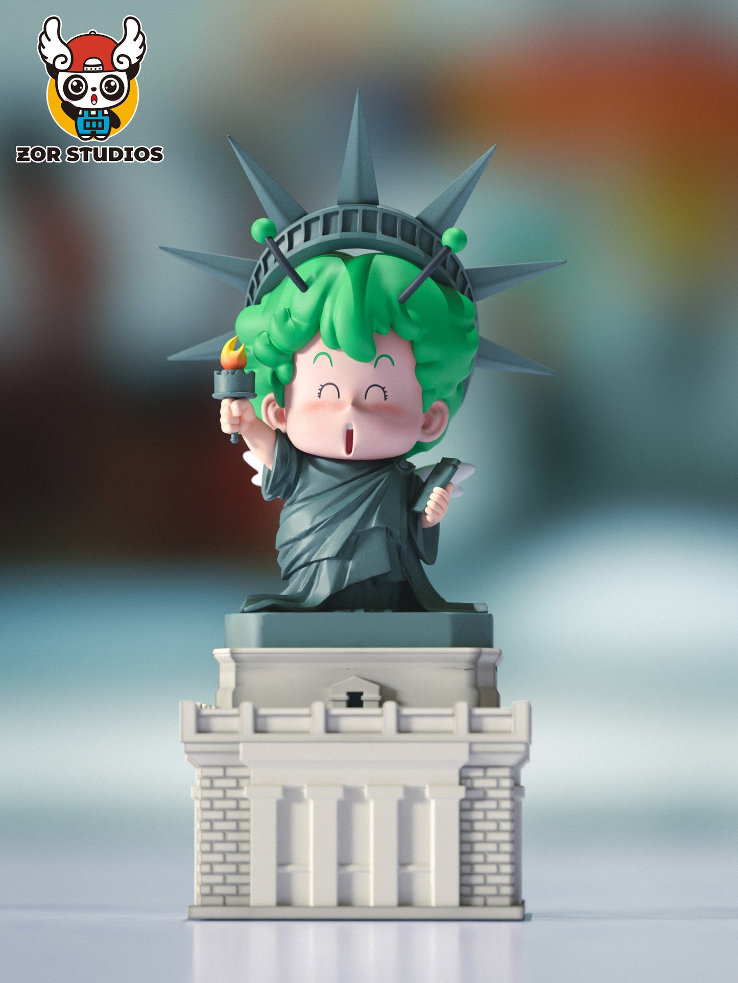 ZOR Studio - Penguin Village Statue of Liberty Arale Trio [3 Variants]