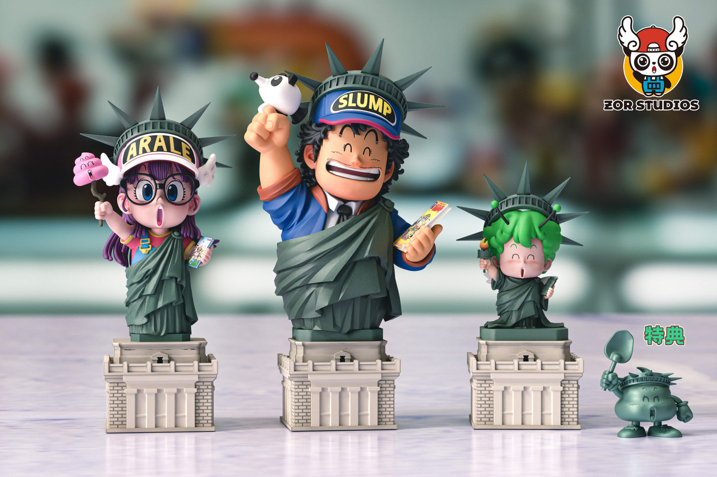 ZOR Studio - Penguin Village Statue of Liberty Arale Trio [3 Variants]