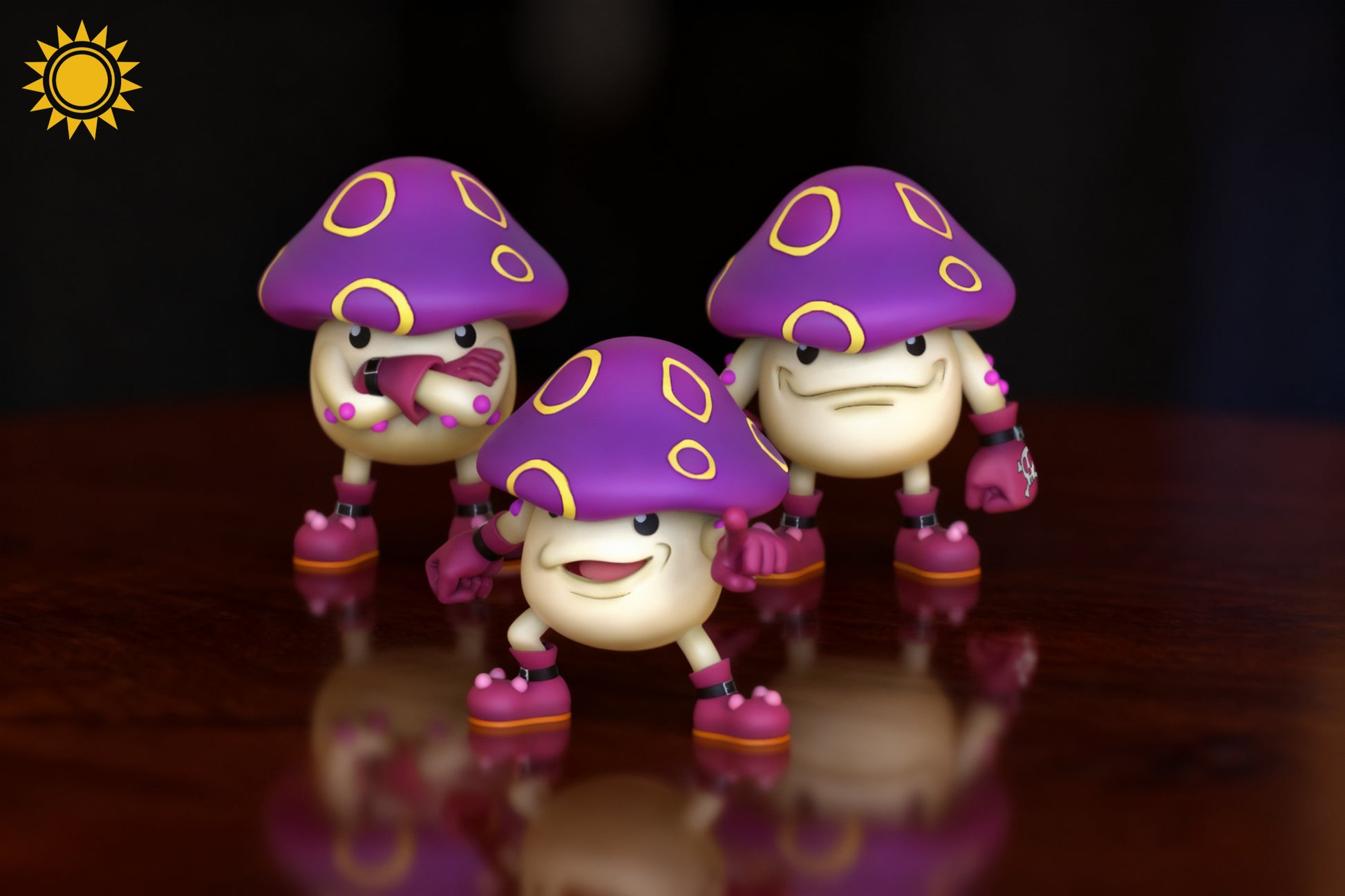 Taiyang Mowan / Sun Toys Studio - Mushroomon Trio [3 Variants]