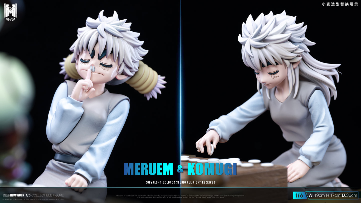 Zoldyck Studio - Meruem and Komugi playing Gungi