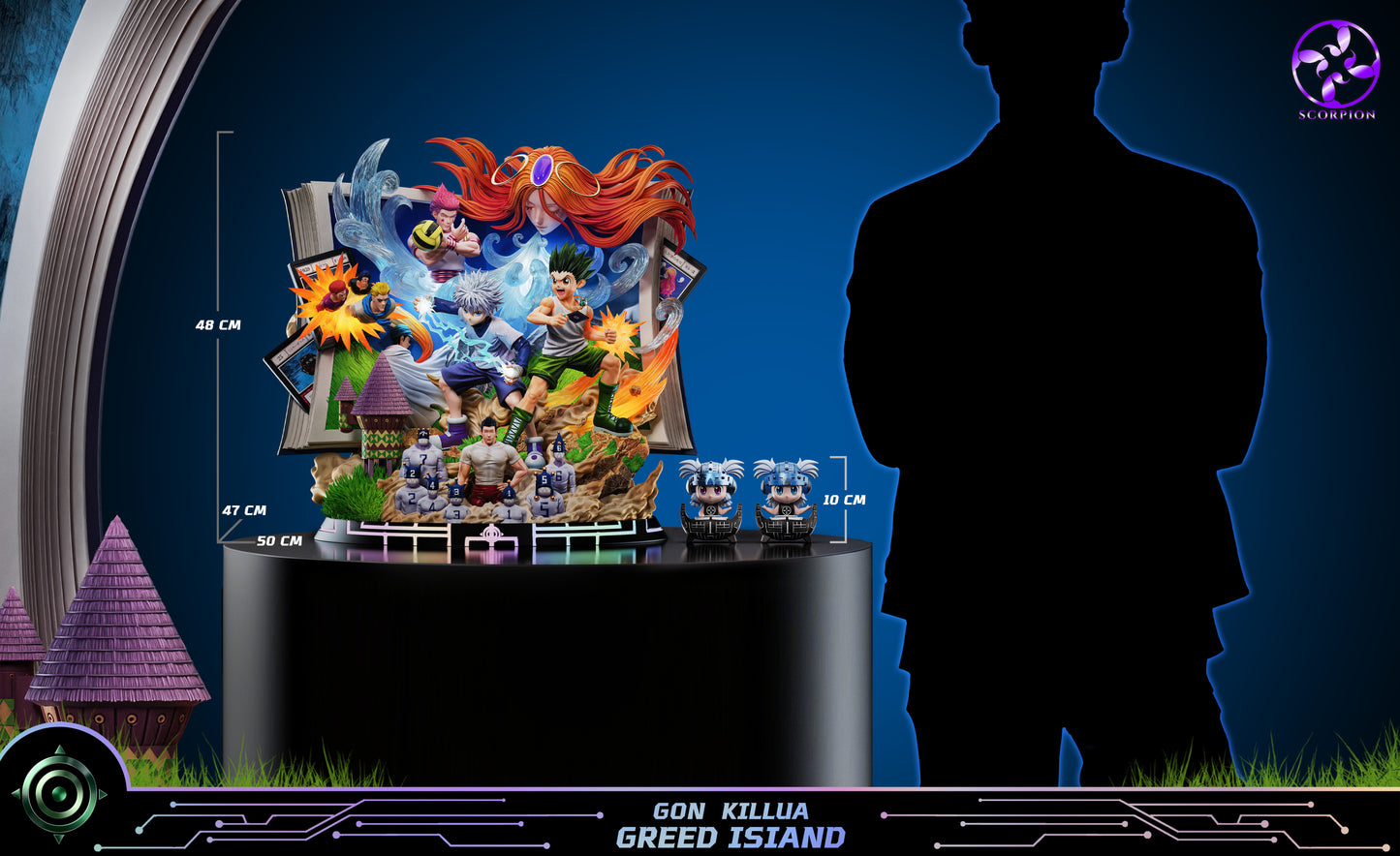 Scorpion Studio - Greed Island Arc Gon X Killua