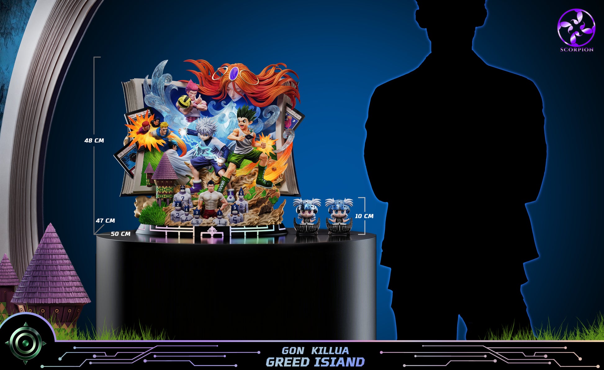 Scorpion Studio - Greed Island Arc Gon X Killua