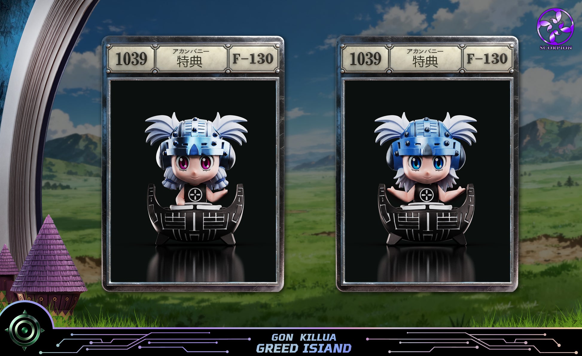 Scorpion Studio - Greed Island Arc Gon X Killua