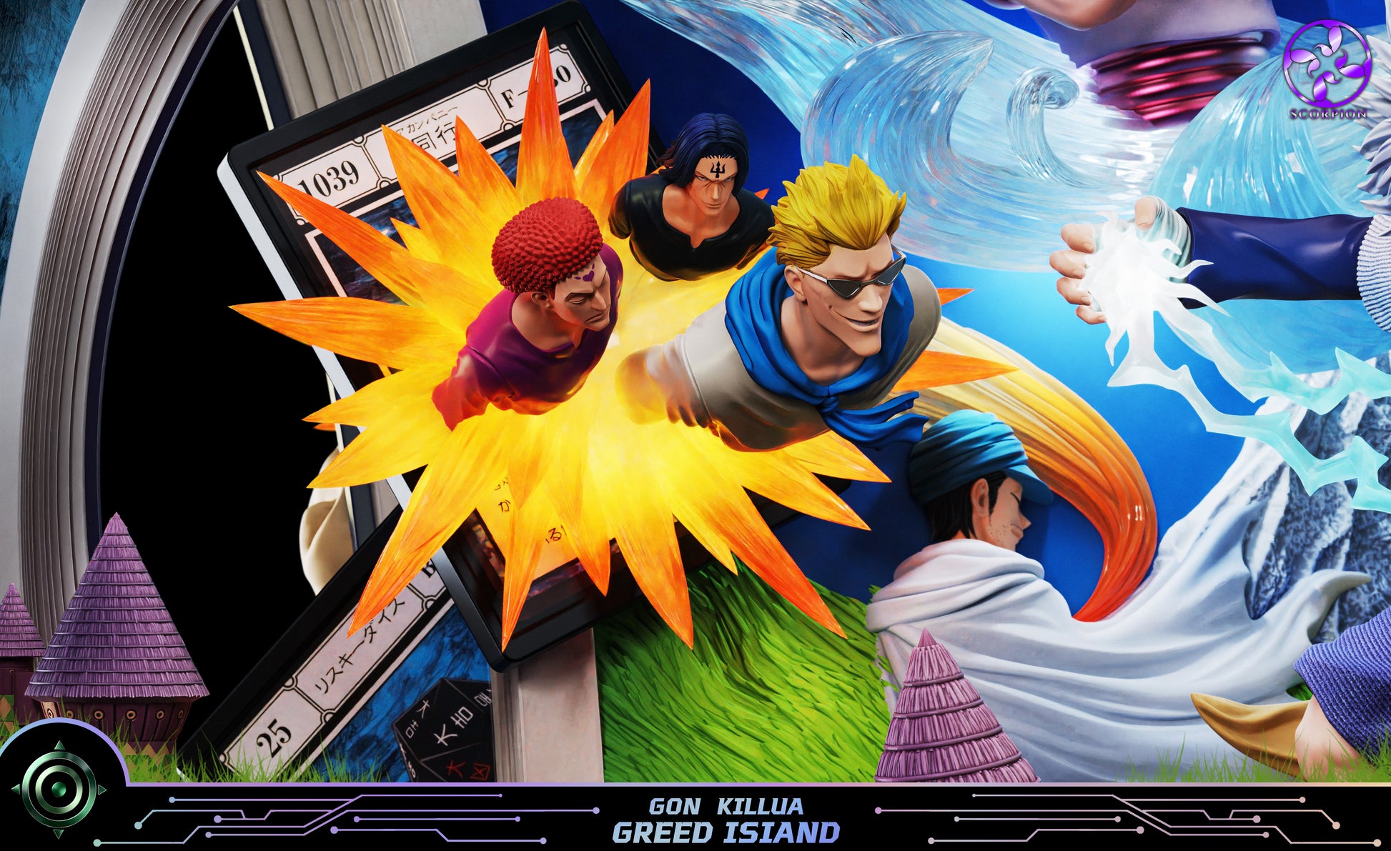 Scorpion Studio - Greed Island Arc Gon X Killua