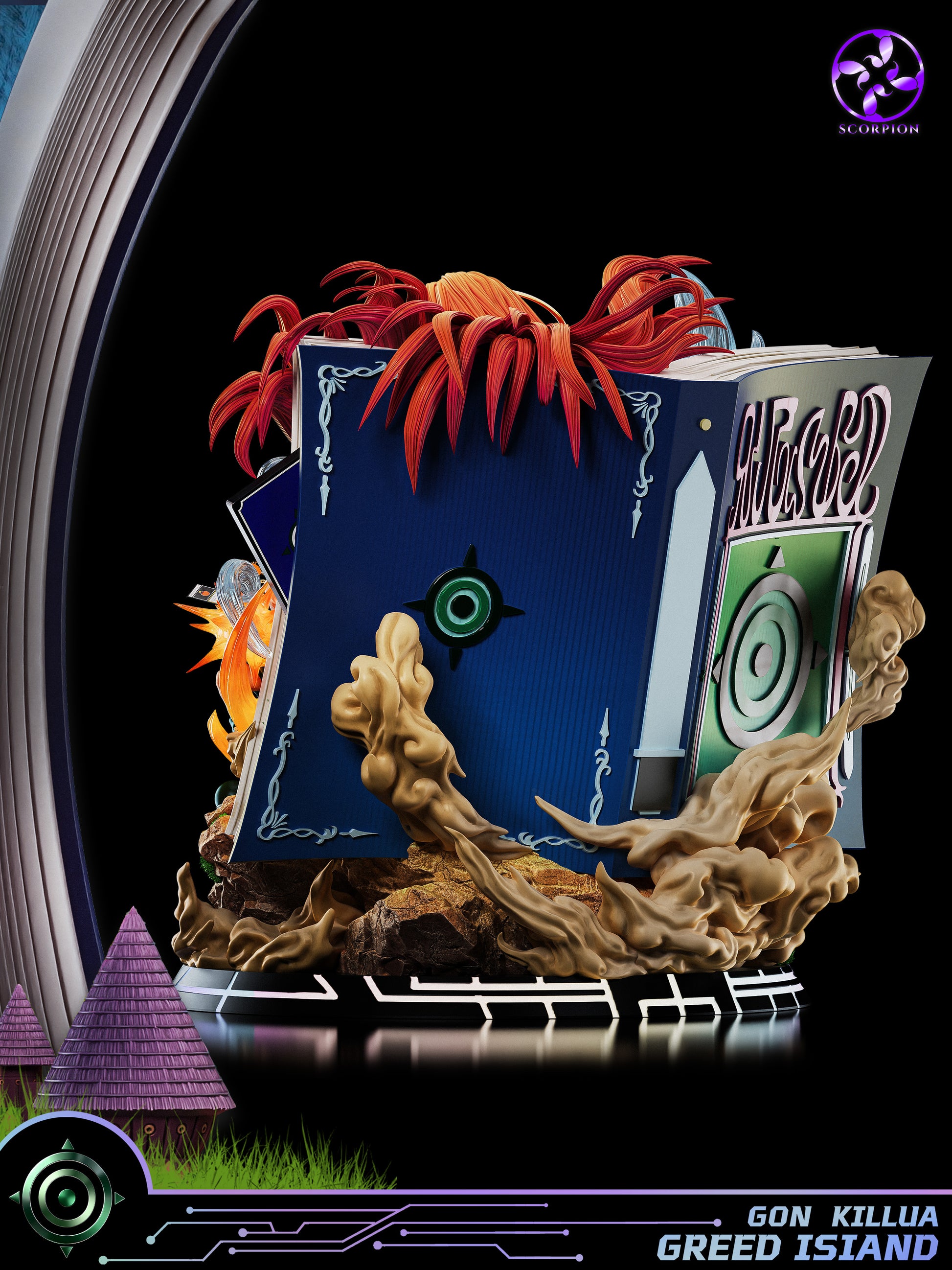 Scorpion Studio - Greed Island Arc Gon X Killua