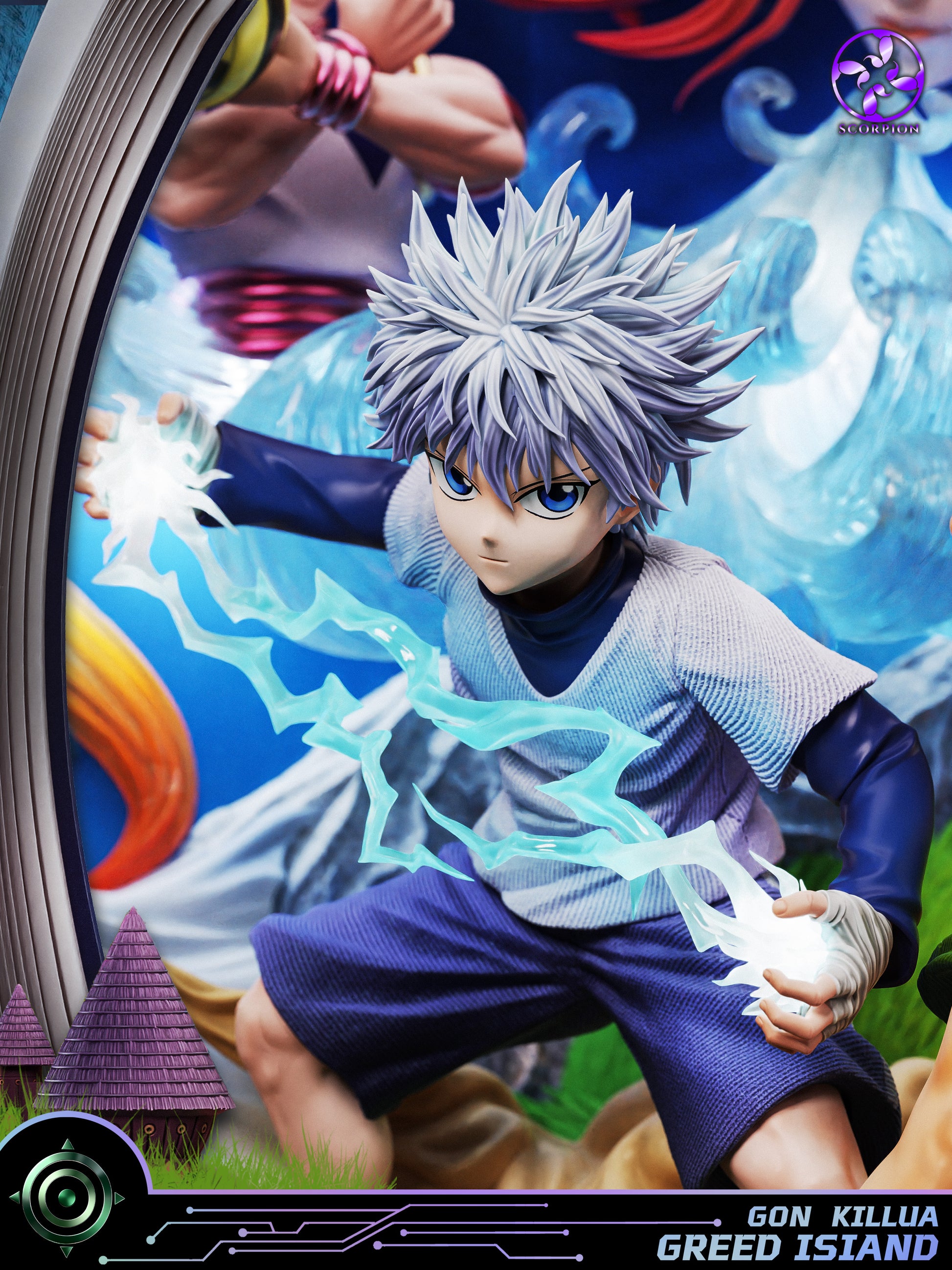 Scorpion Studio - Greed Island Arc Gon X Killua
