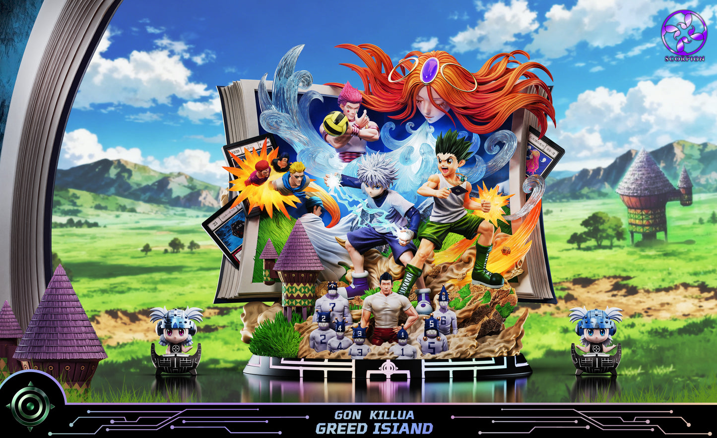 Scorpion Studio - Greed Island Arc Gon X Killua