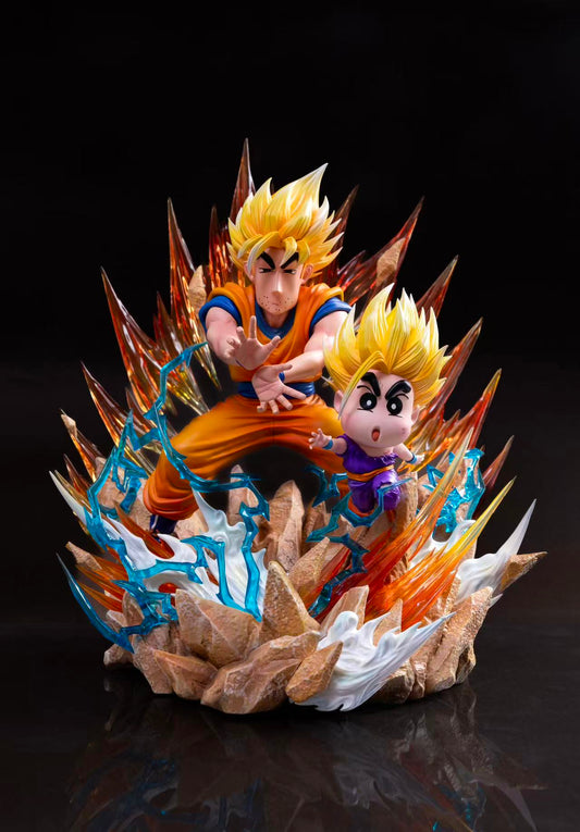 Mian Hua Tang - Shinnosuke Nohara X Nohara Hiroshi COS Dragon Ball Father-Son Wave