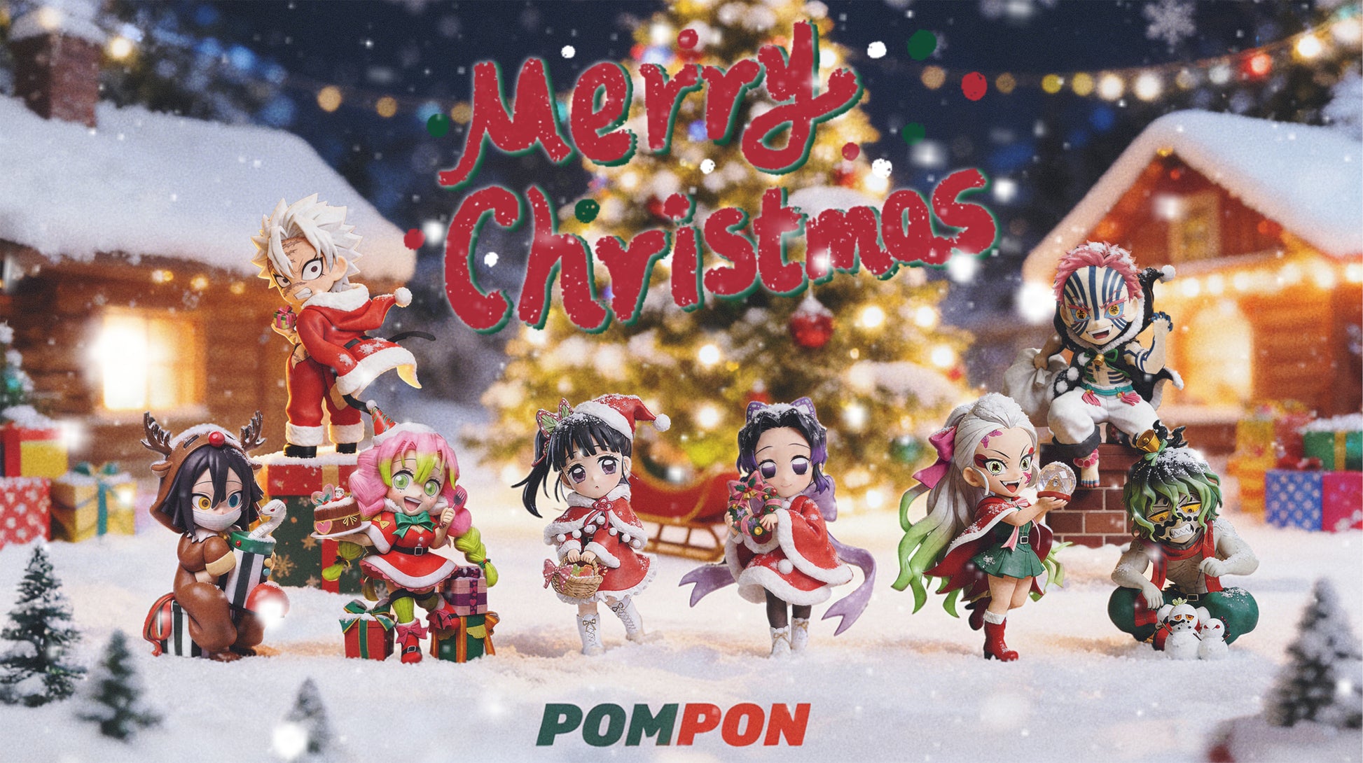 PomPon Studio - Christmas Shinobu Kocho X Kanao Tsuyuri [2 Variants]