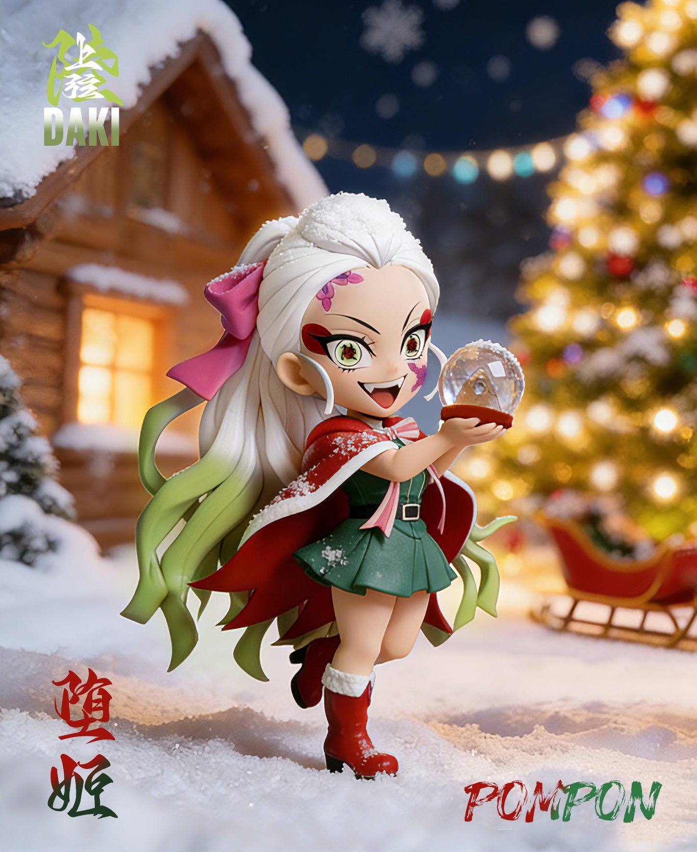 PomPon Studio - Christmas Gyutaro X Daki [2 Variants]