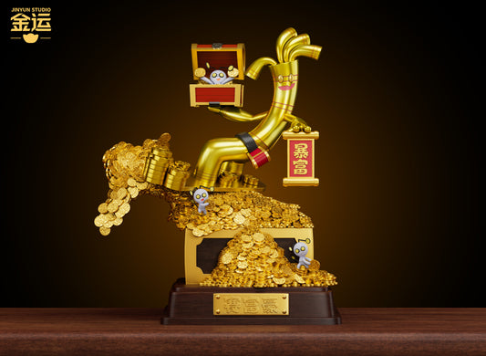 Jin Yun Studio - Gholdengo Wealth and Fortune Ornament