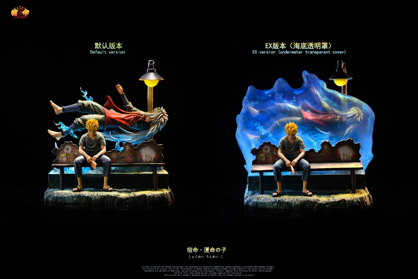 KAGEMUSHA Studio - Uzumaki Naruto X Jiraiya [2 Variants]