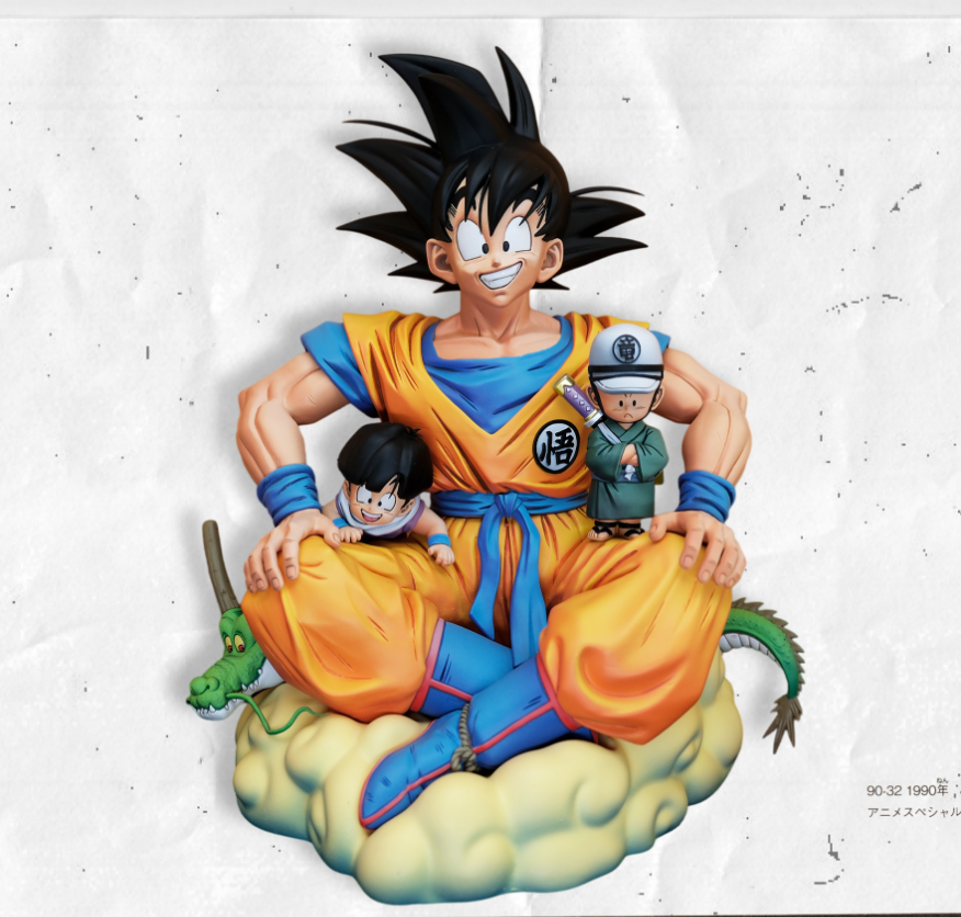 Jie Ke Bang Studio - Son Goku X Son Gohan X Kuririn