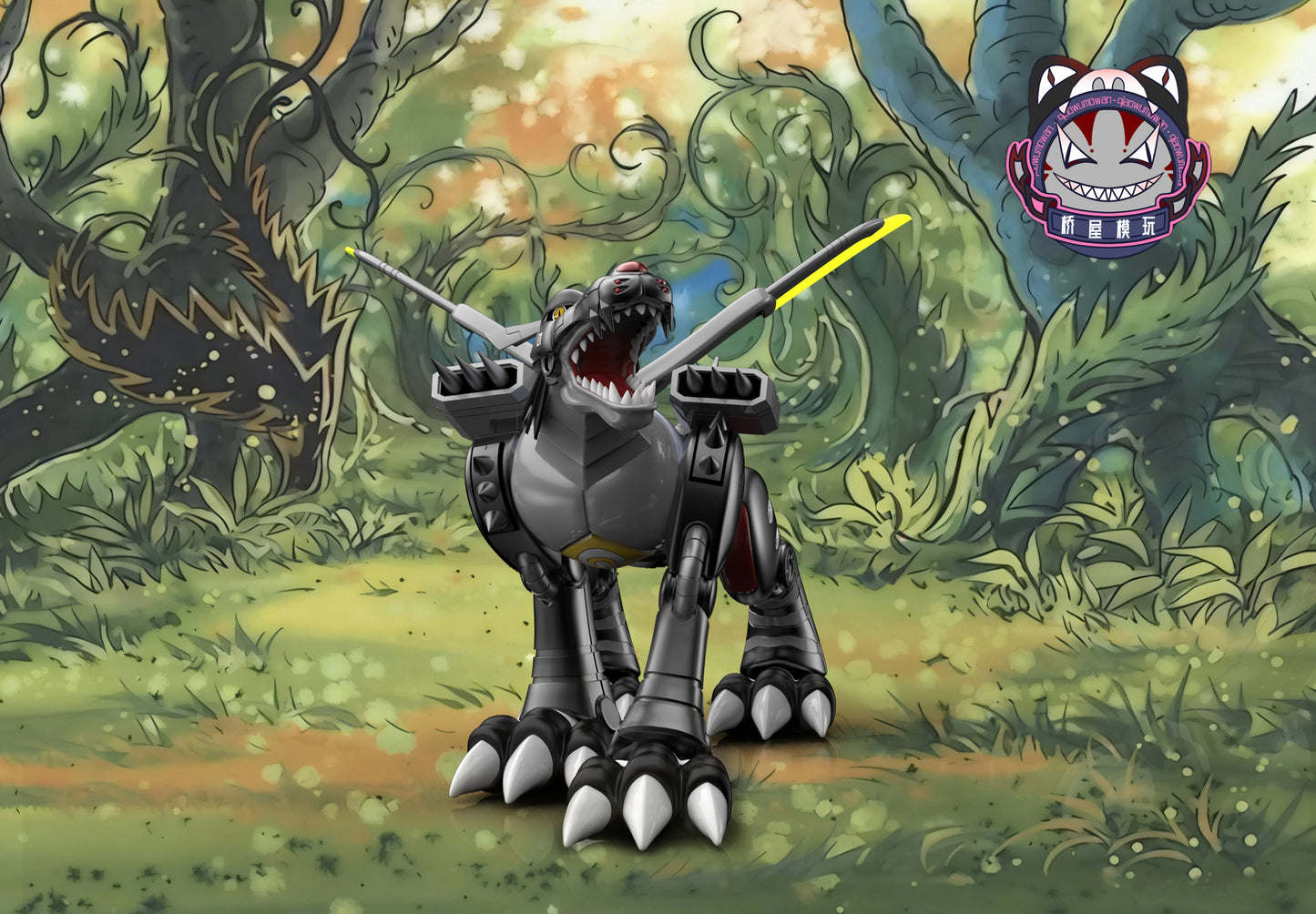 Qiao Wu Mo Wan Studio - Metal Garurumon [4 Variants]