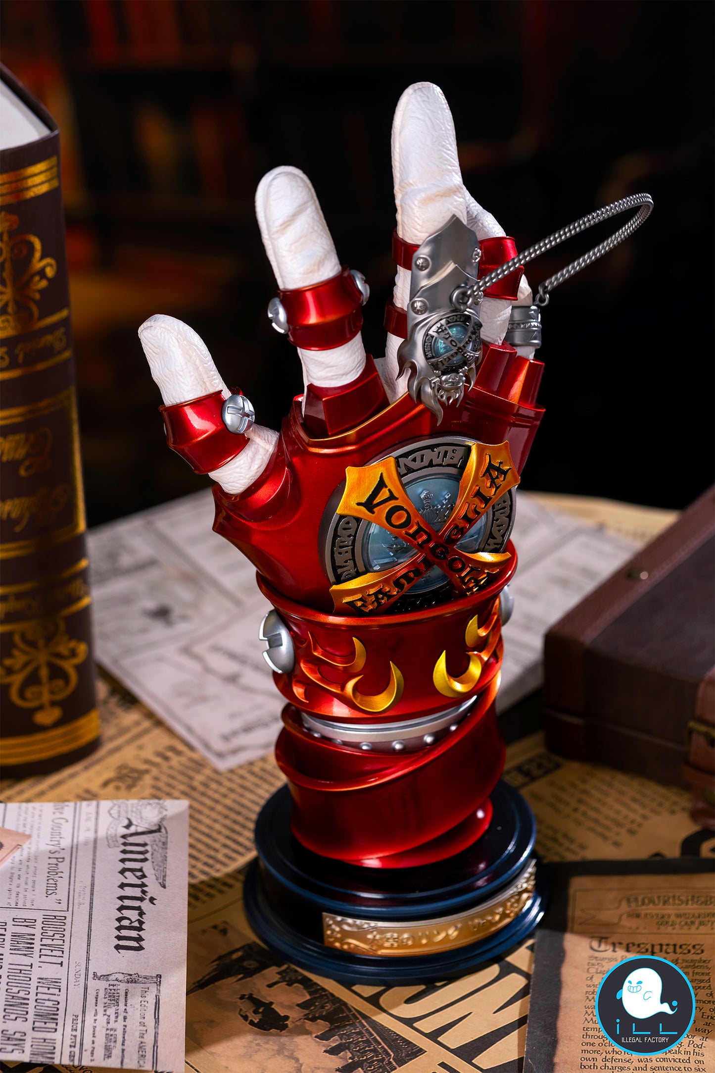 ILLegal Factory Studio - Tsunayoshi Sawada Katekyo Hitman Reborn Hot Blood Soul 018 VG Gloves X Gloves 4.0 Vongola Gear [2 Variants]