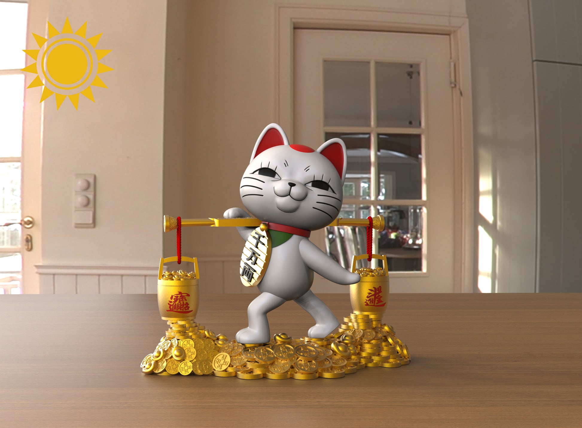 TaiYang MoWan / Sun Toys Studio - Turbo Granny Lucky Cat