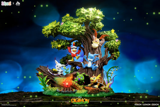 AN Studio -  Patamon & Tailmon & Wormmon & V-mon & Hawkmon & Armadimon