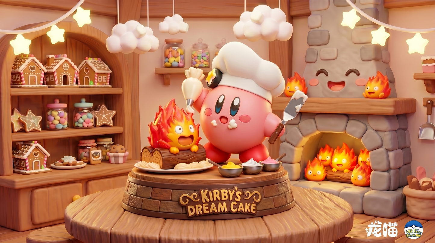 Long Miao x Za Lian Studio - Kirby x Calcifer