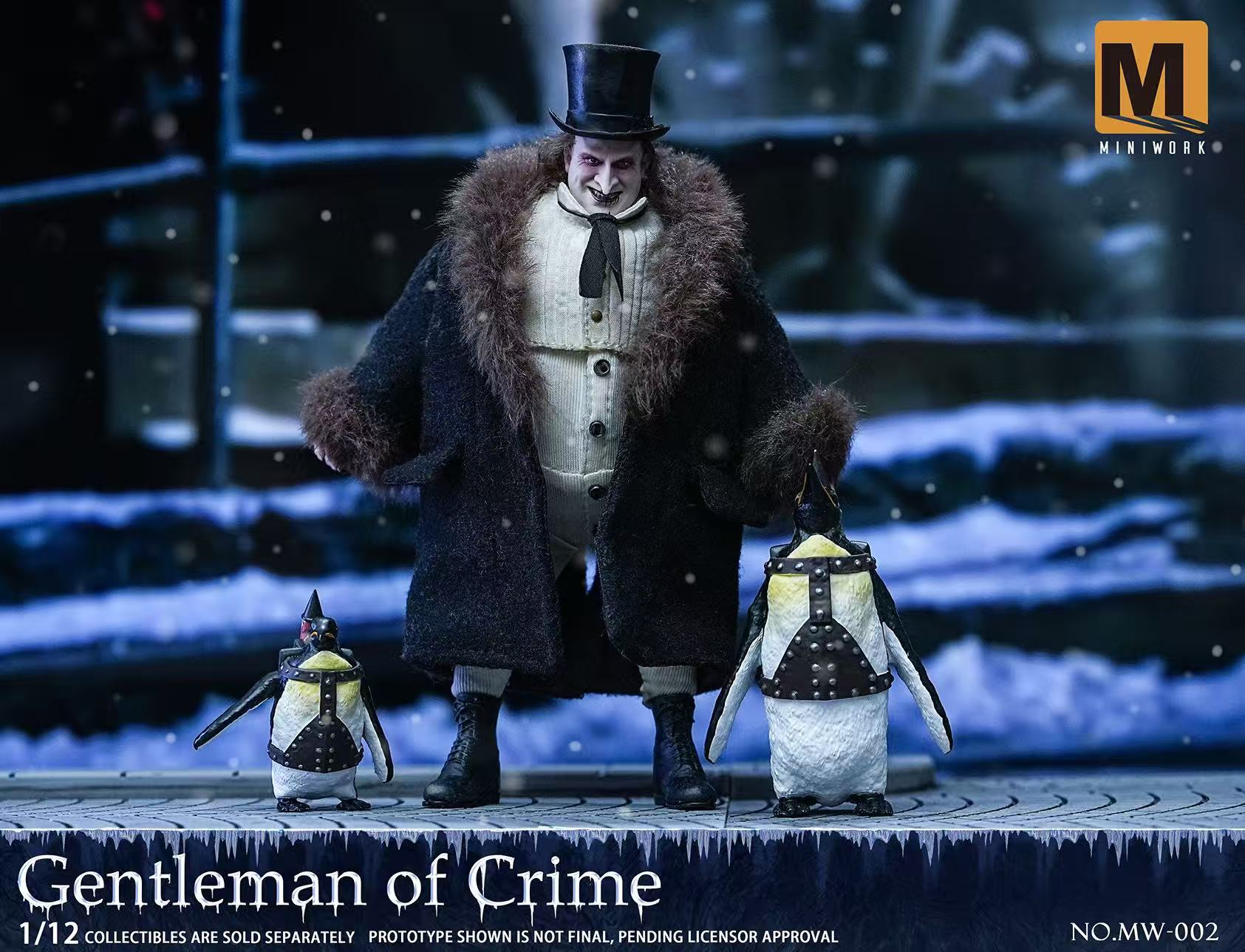 MINIWORK Studio - The Penguin The 1/12th scale Gentleman of Crime Collectible Figure [MW-002] 