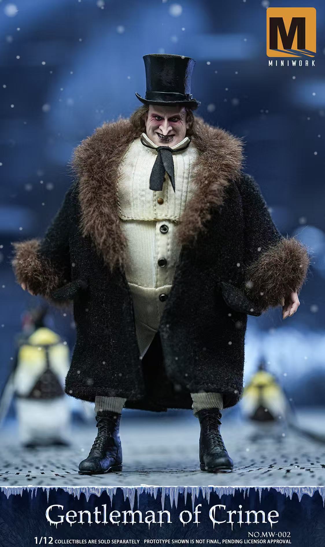 MINIWORK Studio - The Penguin The 1/12th scale Gentleman of Crime Collectible Figure [MW-002] 