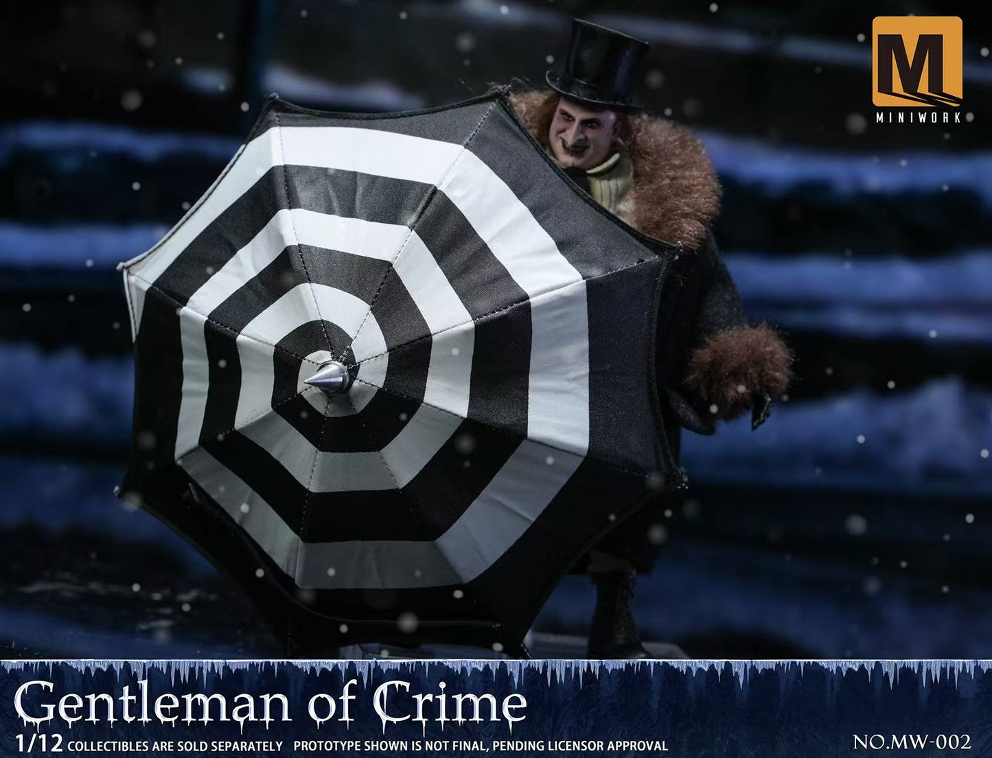 MINIWORK Studio - The Penguin The 1/12th scale Gentleman of Crime Collectible Figure [MW-002]