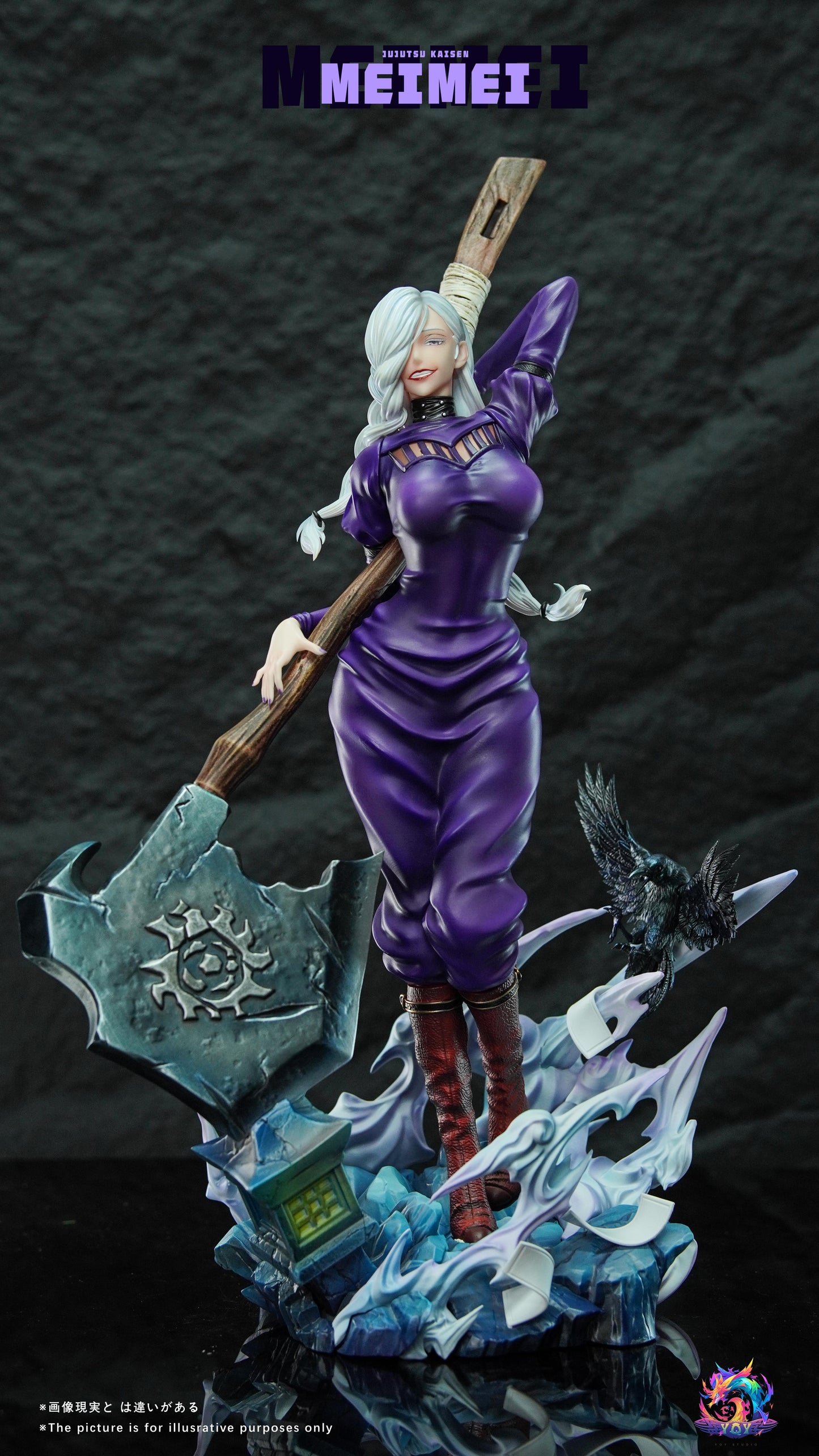 YQY Studio - The White-Haired Axe Wielding Woman Mei Mei [2 Variants]
