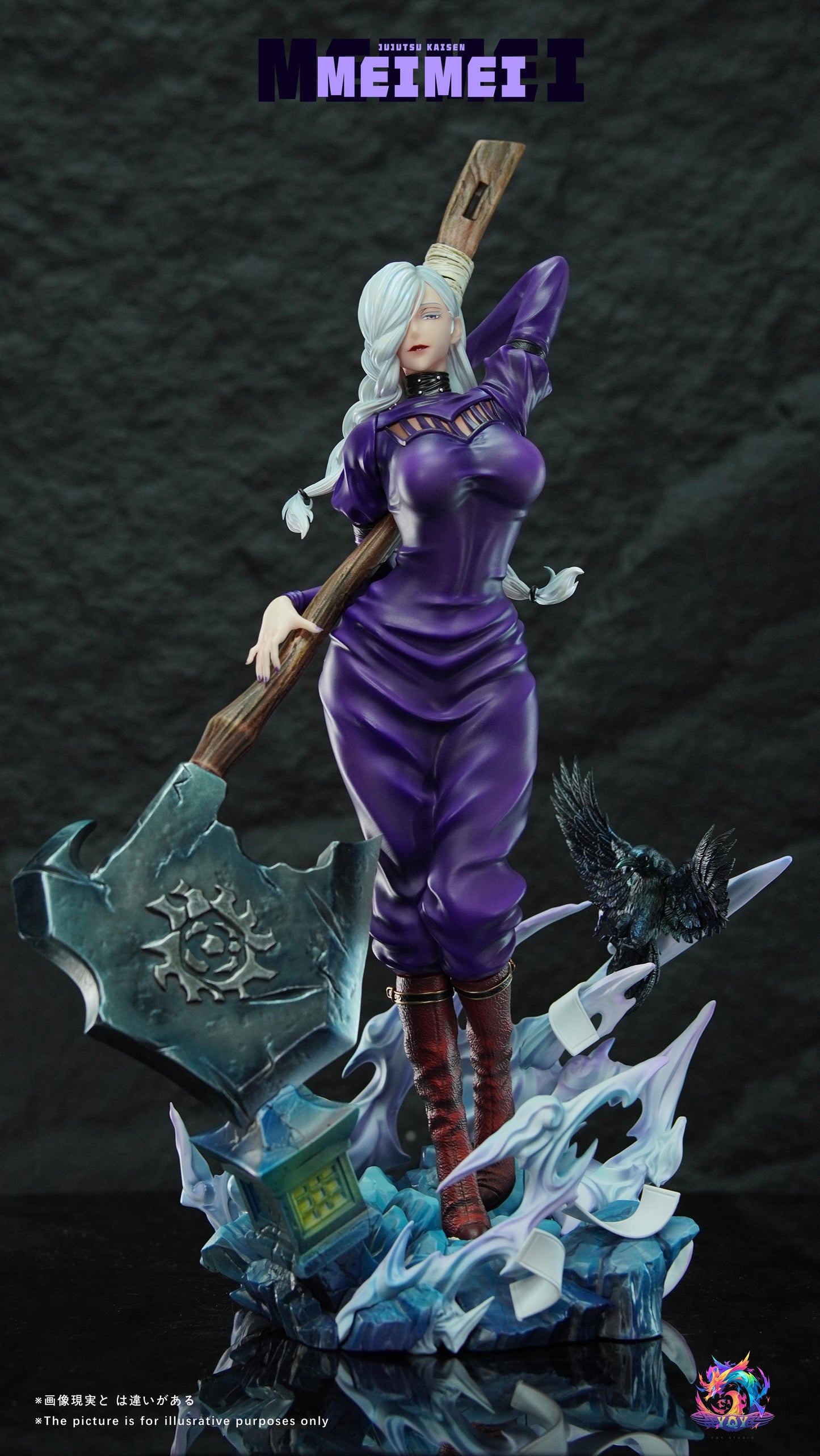YQY Studio - The White-Haired Axe Wielding Woman Mei Mei [2 Variants]
