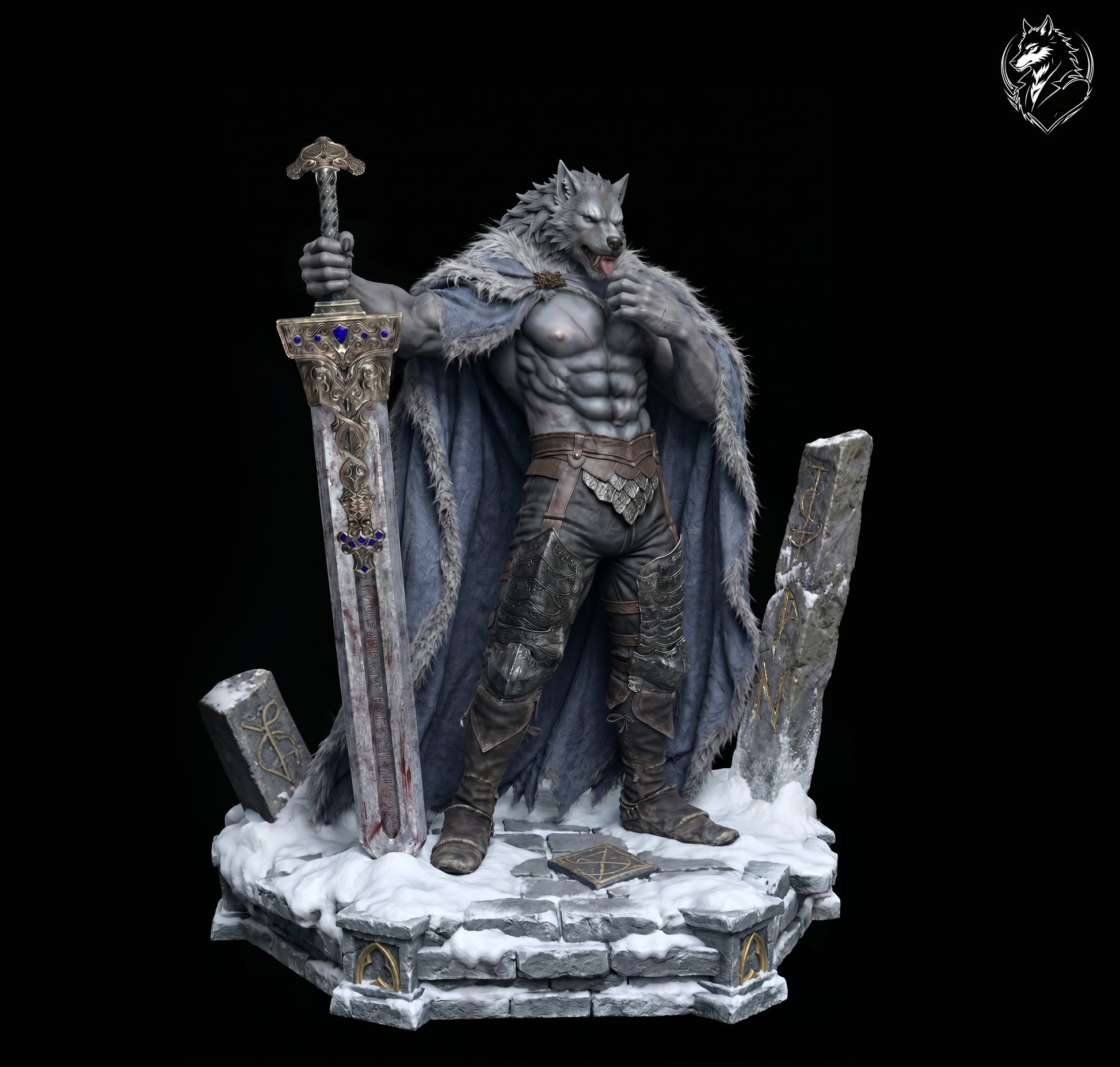 Xing Shou Yu Jing Studio - Blaidd the Half-Wolf 