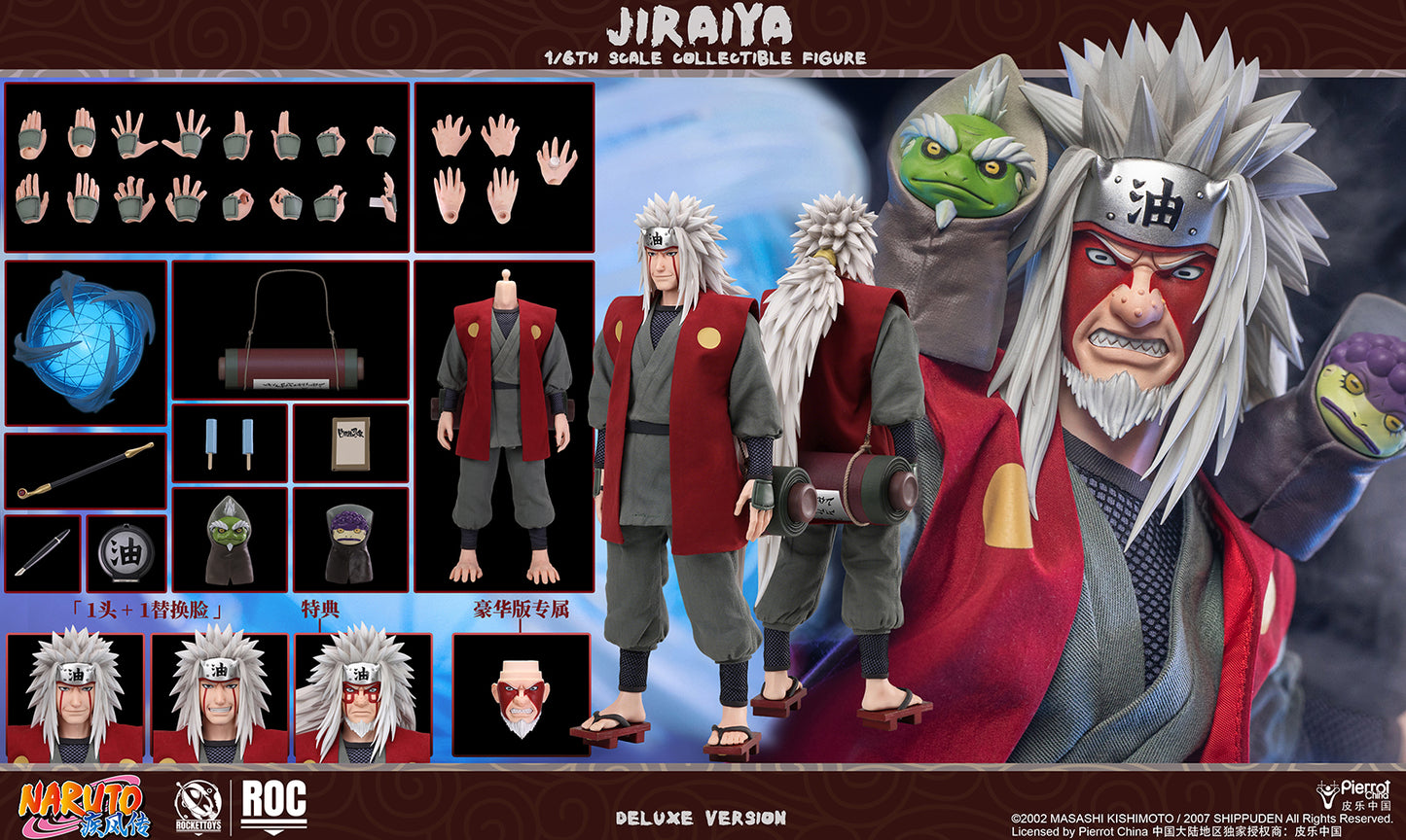 Rocket Toys x Pierrot China - Jiraiya [ROC-019 / ROC-020]