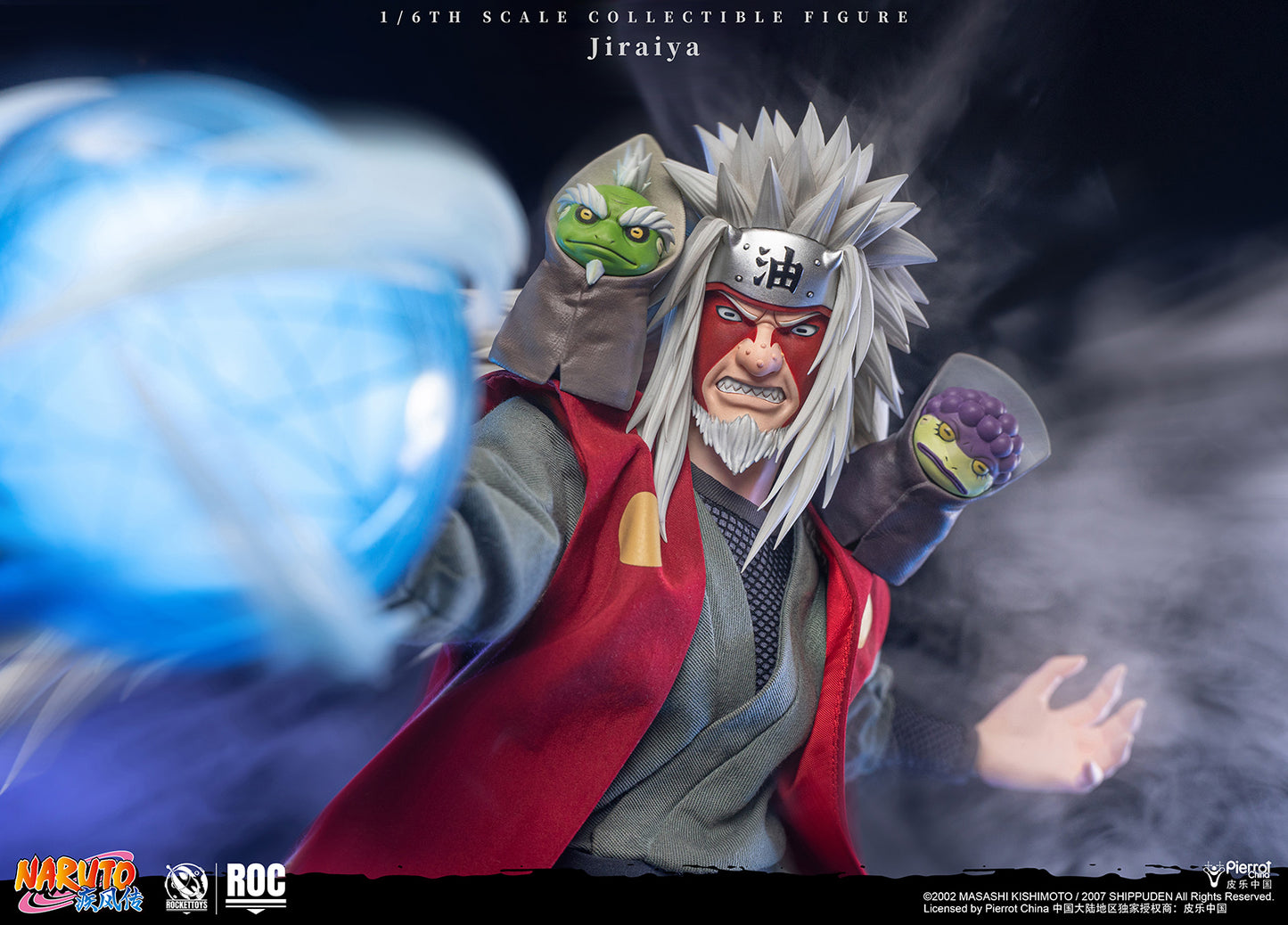 Rocket Toys x Pierrot China - Jiraiya [ROC-019 / ROC-020]