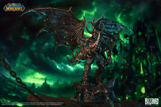 Blizzard Entertainment - Illidan Stormrage Bronze Collector's Edition Statue BLZ013 [Licensed]