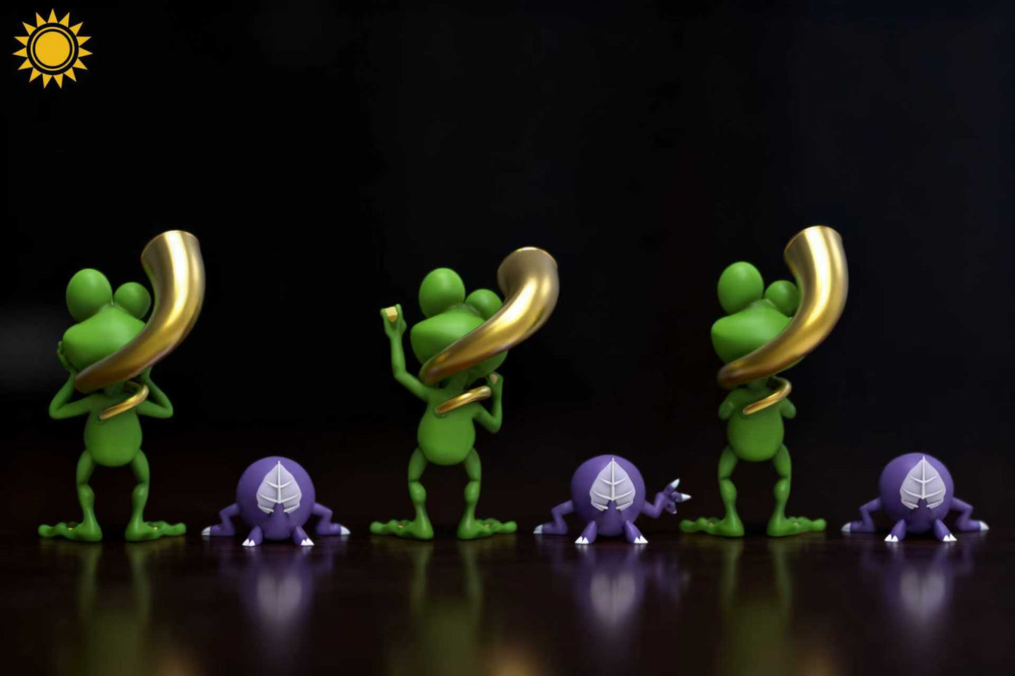TaiYang MoWan / Sun Toys Studio - Gekomon, Otamamon [4 Variants]