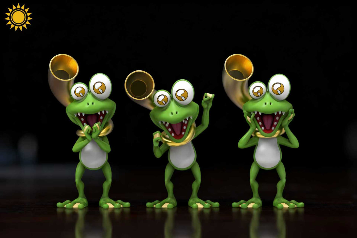 TaiYang MoWan / Sun Toys Studio - Gekomon, Otamamon [4 Variants]