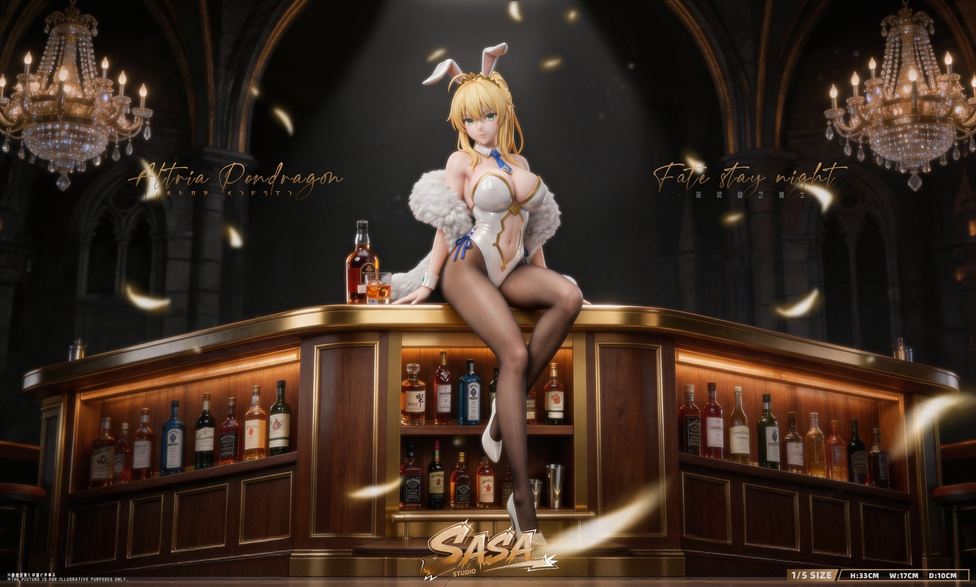 SASA Studio - Artoria Pendragon Saber Bunny Girl [3 Variants]