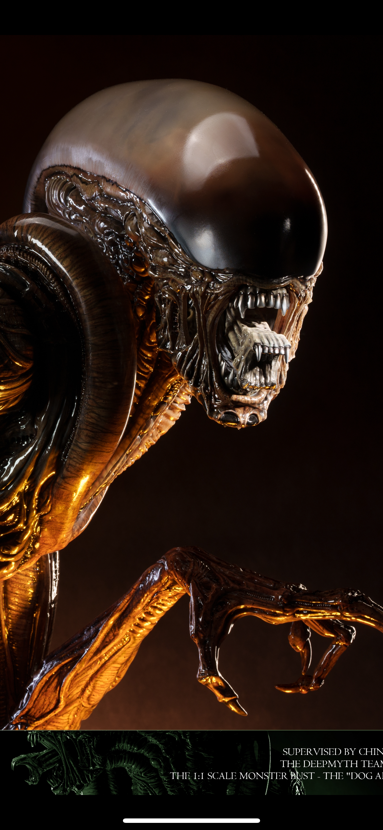Deepmyth Studio - Runner Alien (Dog Alien) Bust