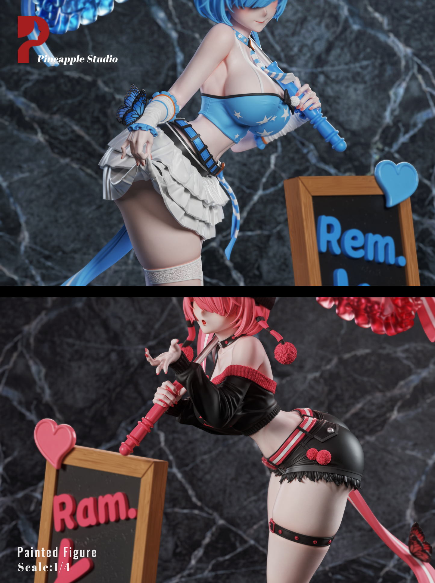 Pineapple Studio - Night Shibuya Series Rem & Ram [3 Variants]