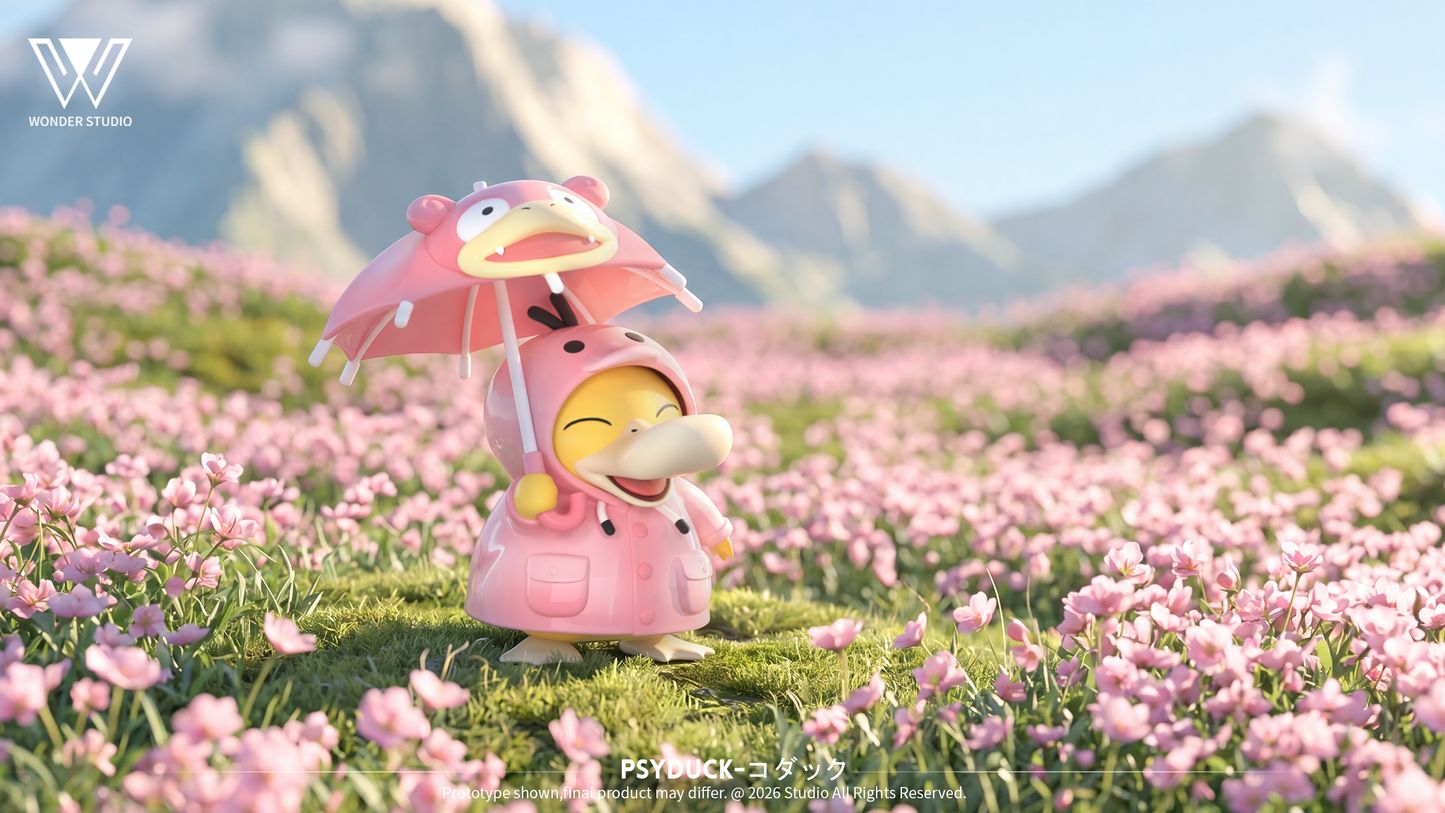 Wonder Studio - Looking Psyduck / King Psyduck / Umbrella Psyduck