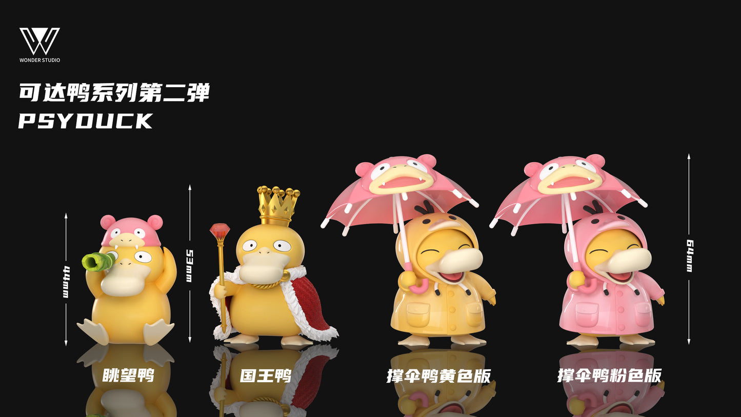 Wonder Studio - Looking Psyduck / King Psyduck / Umbrella Psyduck