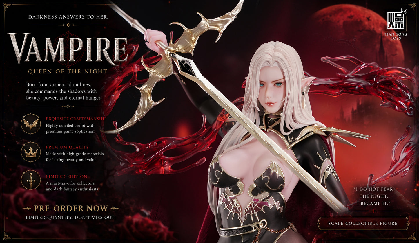Tian Gong Zao Wu Studio & Ming Ming John - Vampire Queen of the Night Statue [Licensed]