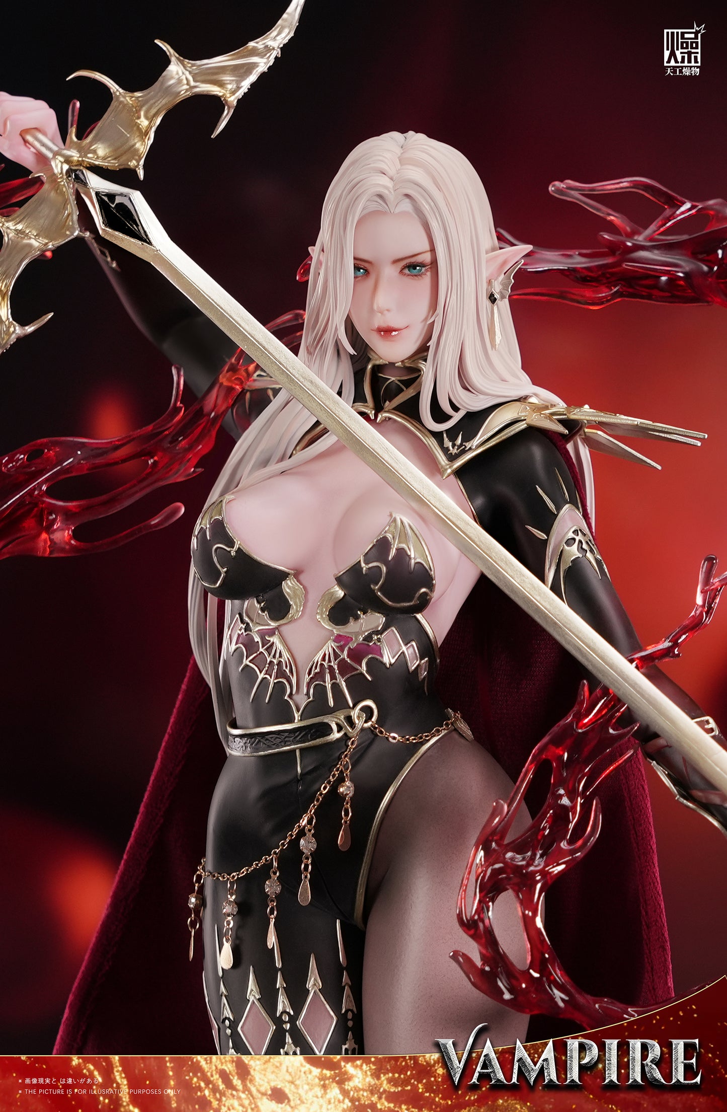 Tian Gong Zao Wu Studio & Ming Ming John - Vampire Queen of the Night Statue [Licensed]