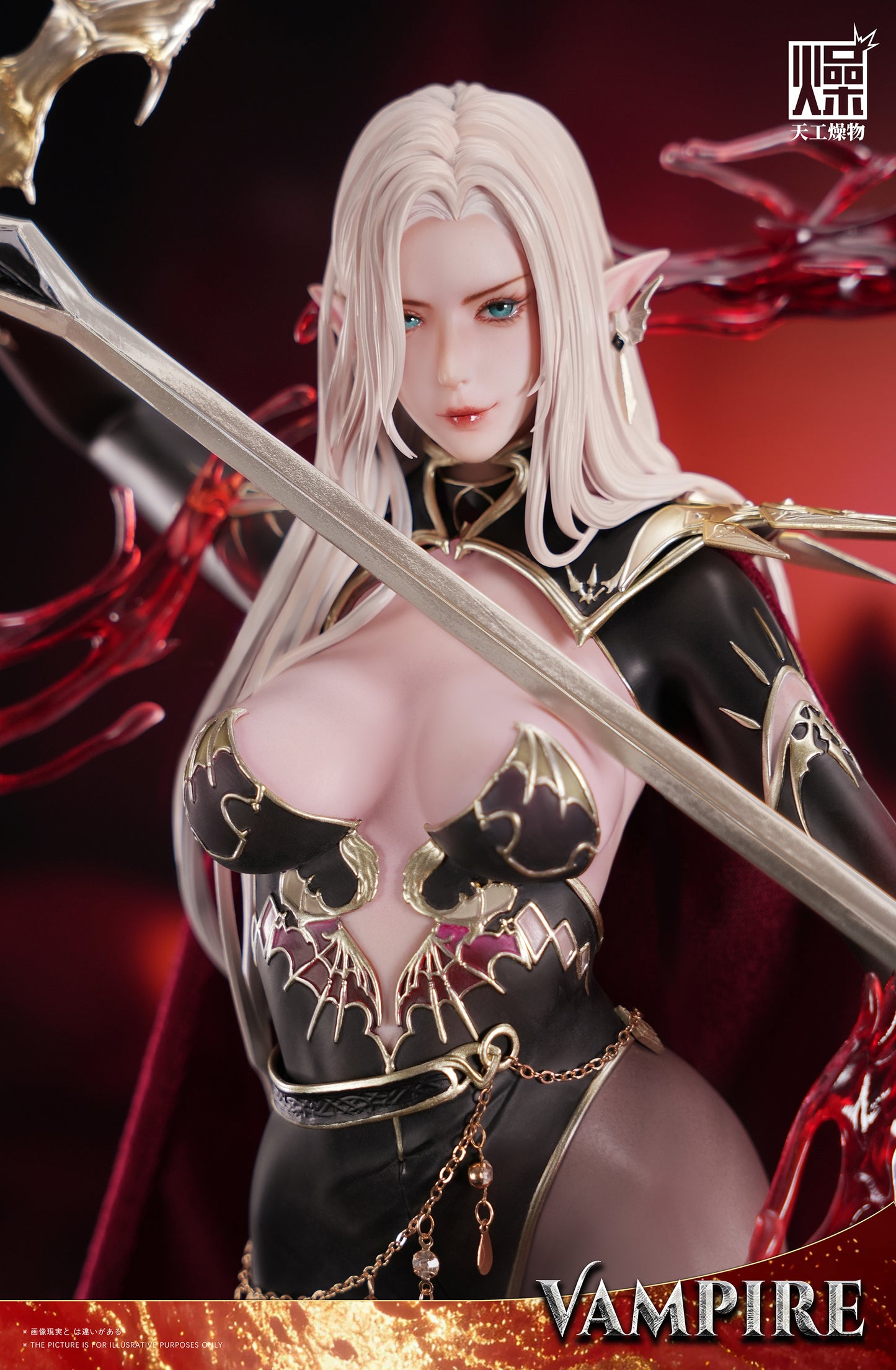 Tian Gong Zao Wu Studio & Ming Ming John - Vampire Queen of the Night Statue [Licensed]