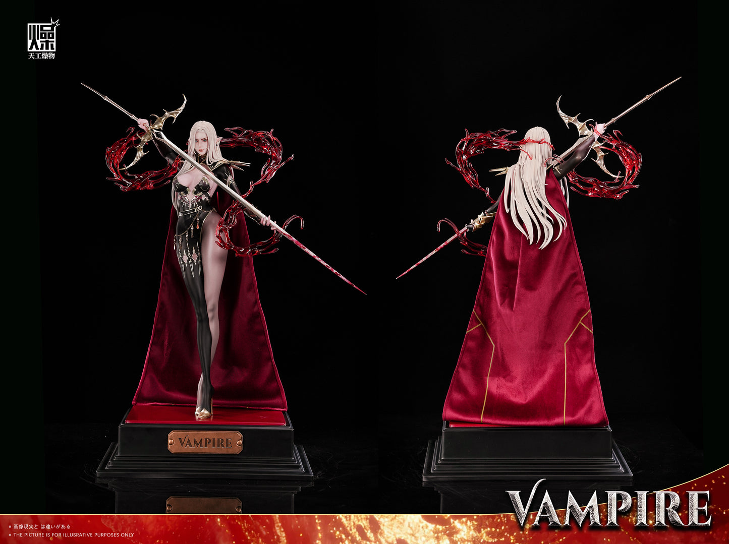 Tian Gong Zao Wu Studio & Ming Ming John - Vampire Queen of the Night Statue [Licensed]