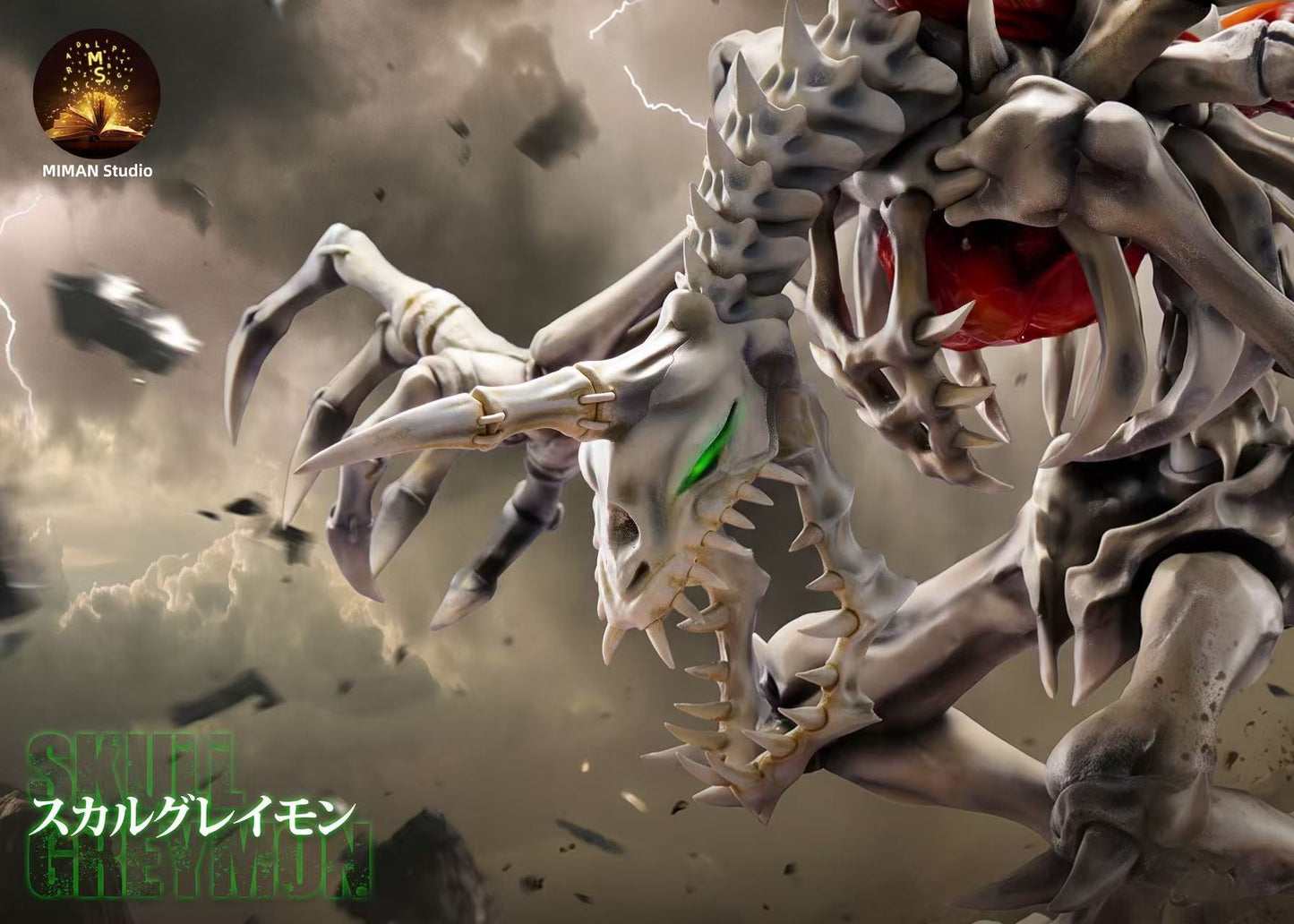 Miman Studio - Skull Greymon