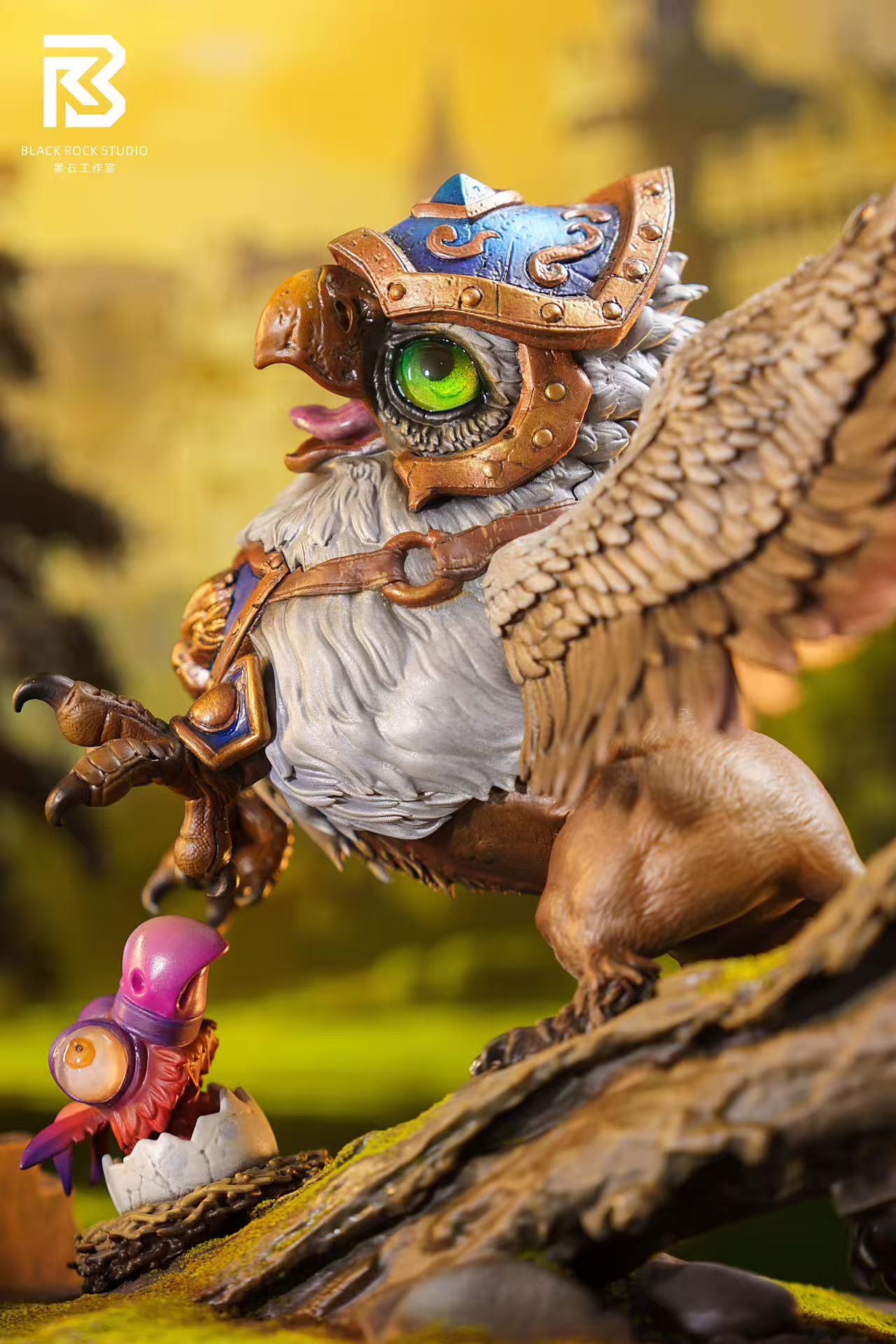 Black Rock Studio / BRS - Gryphon Hatchling & Gorian Butcher & Dread Horrorling Q ver