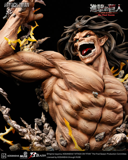 Blazer Studio - The Final Season Attack Titan Bust Statue [Licensed] 