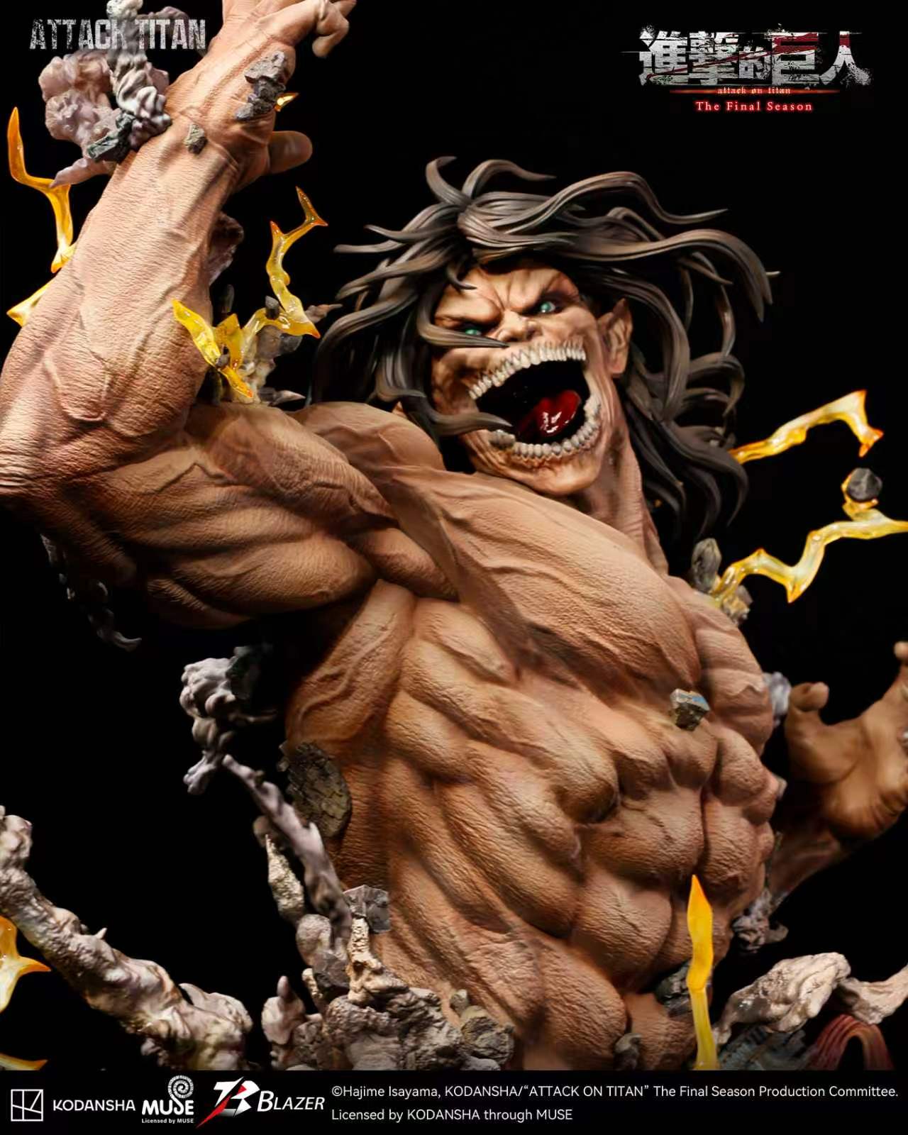 Blazer Studio - The Final Season Attack Titan Bust Statue [Licensed] 